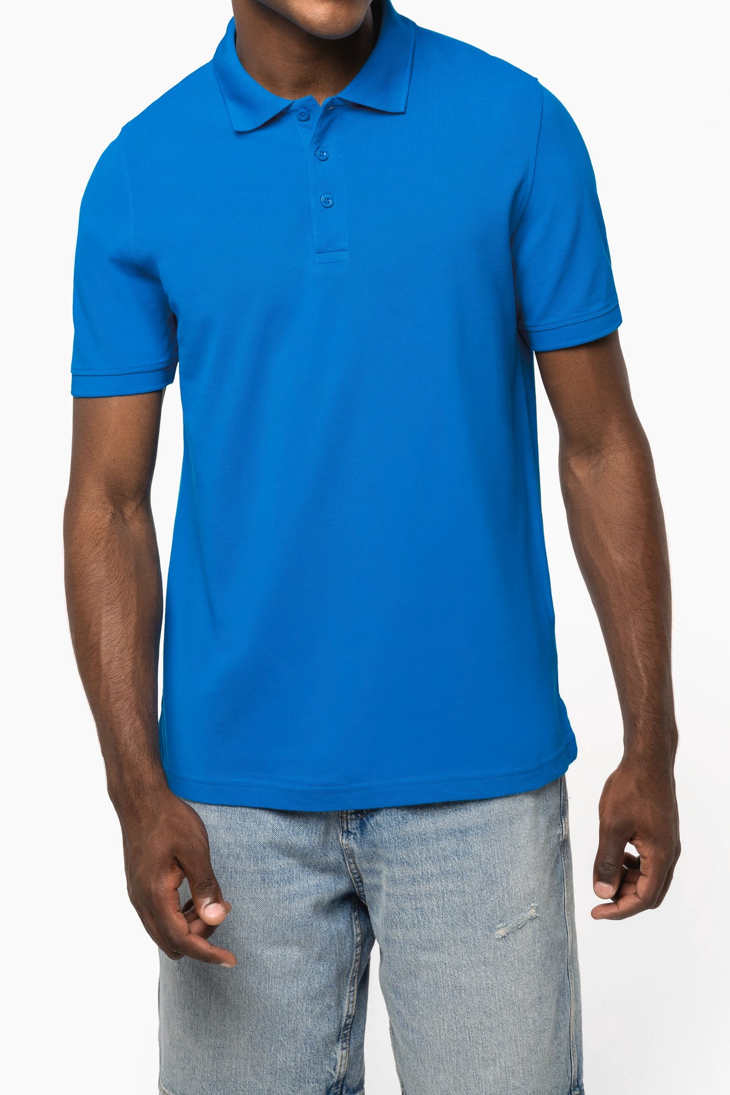 K241 - Polo piqué uomo maniche corte