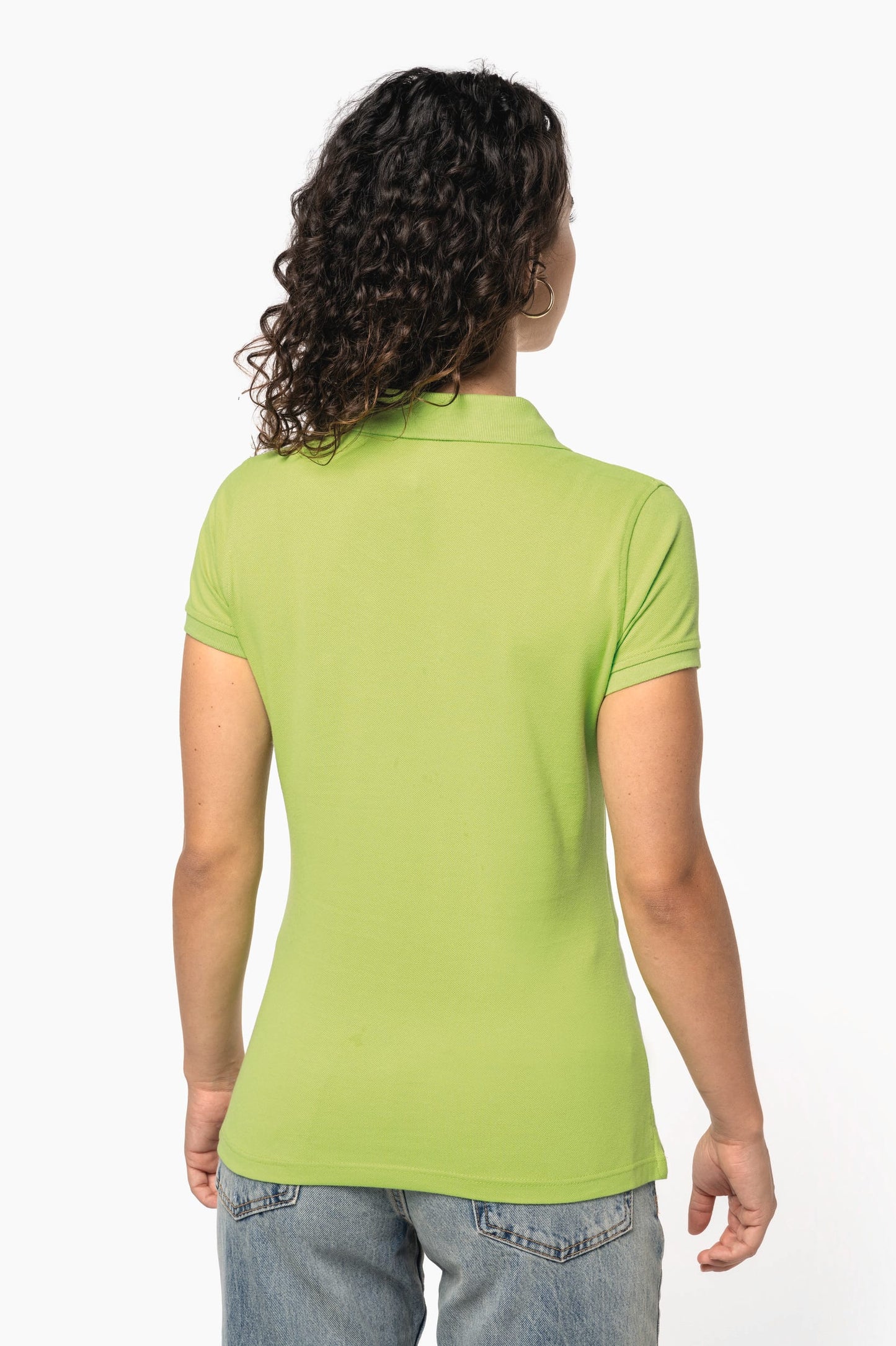 K242 - Polo piqué donna manica corta