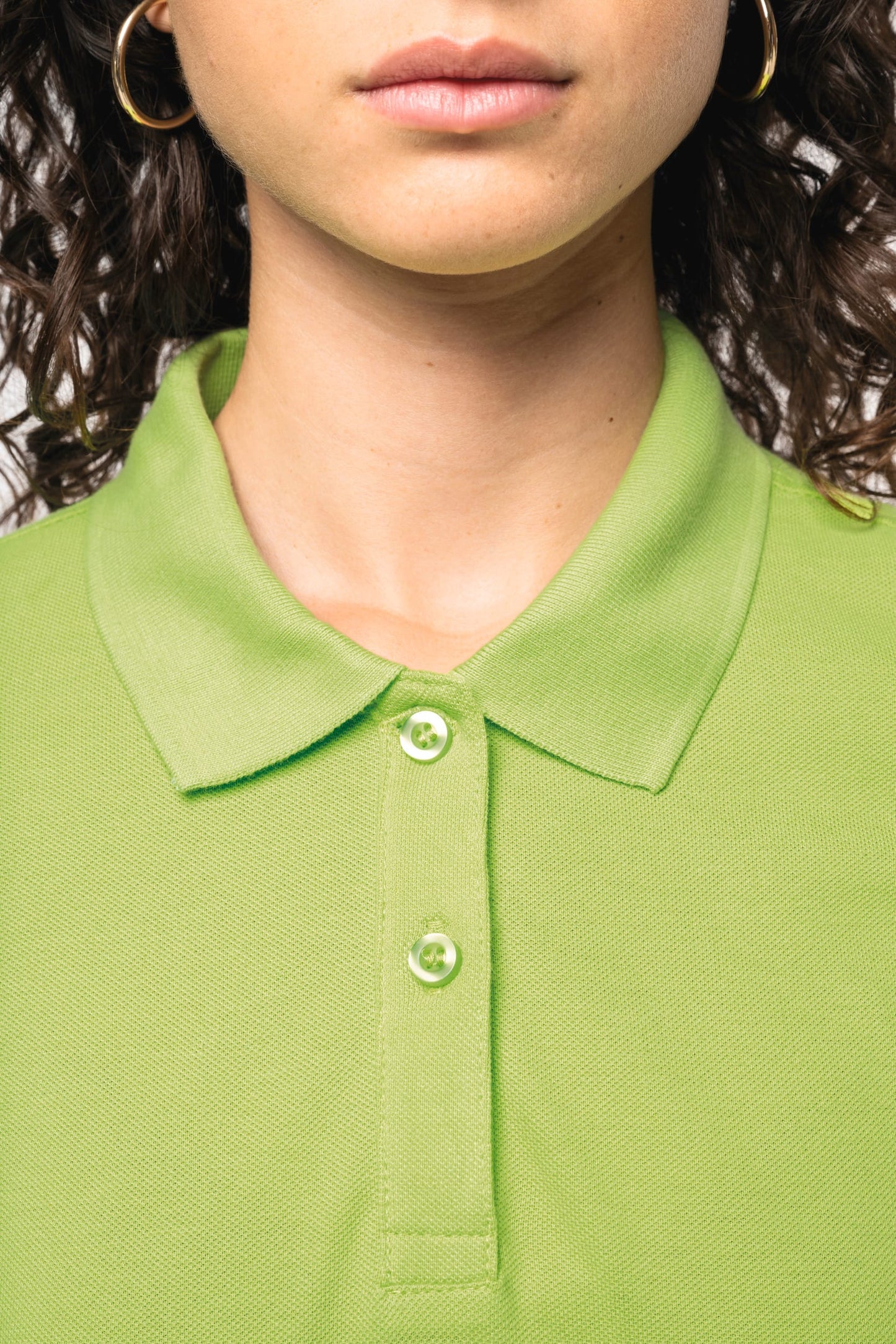 K242 - Polo piqué donna manica corta