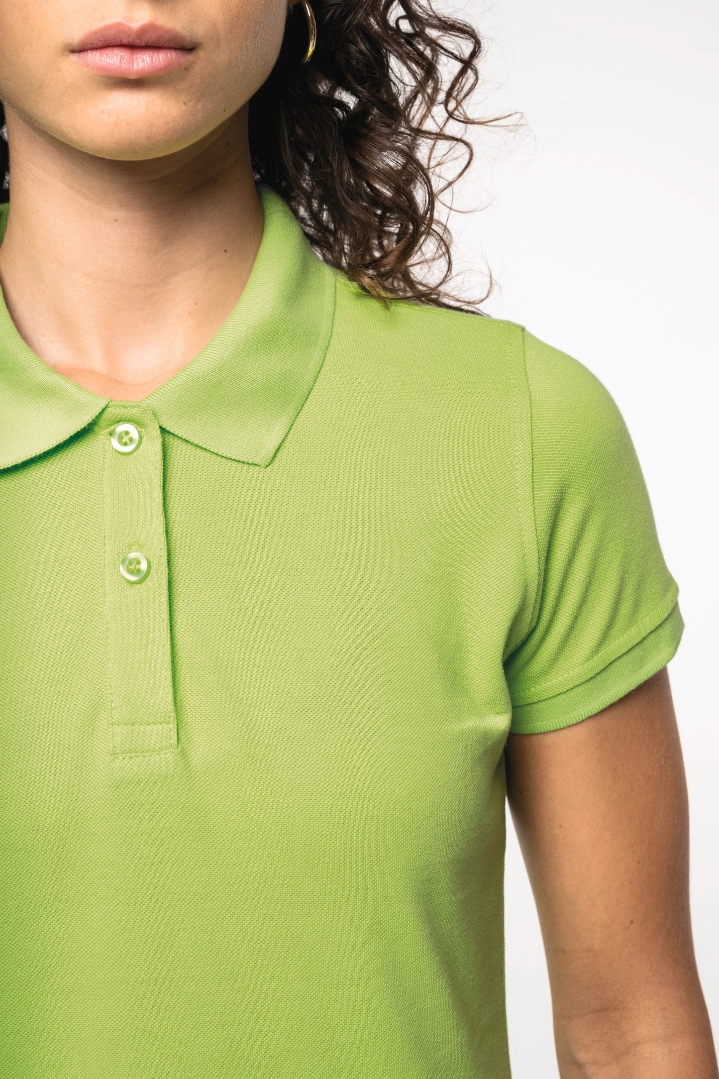 K242 - Polo piqué donna manica corta