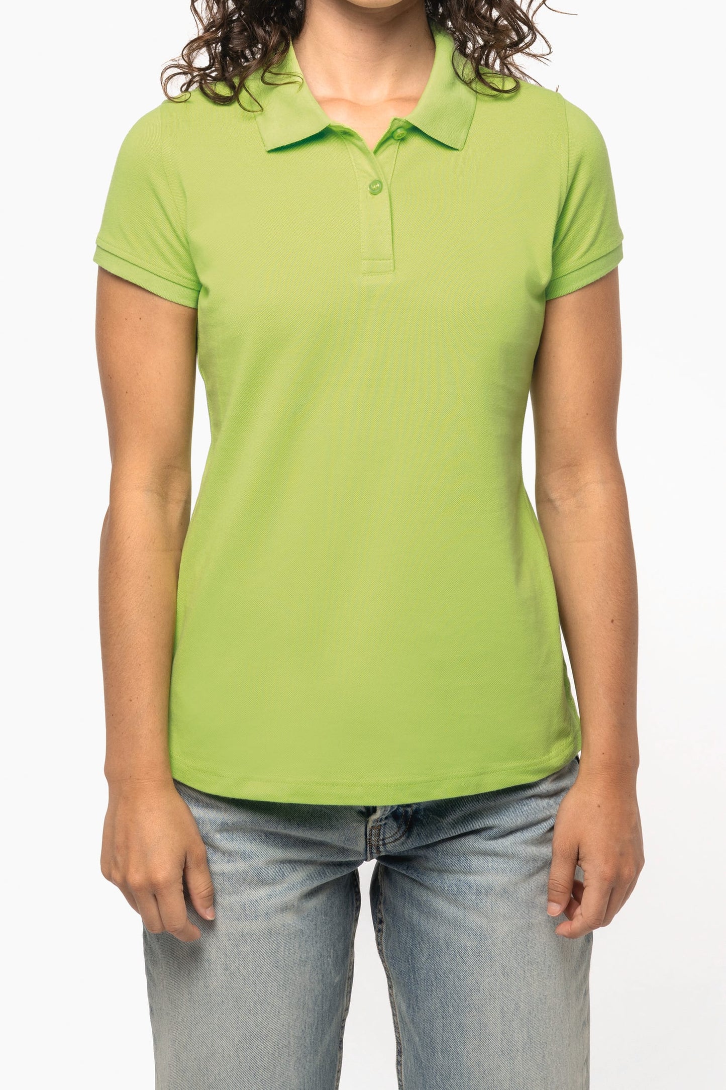 K242 - Polo piqué donna manica corta