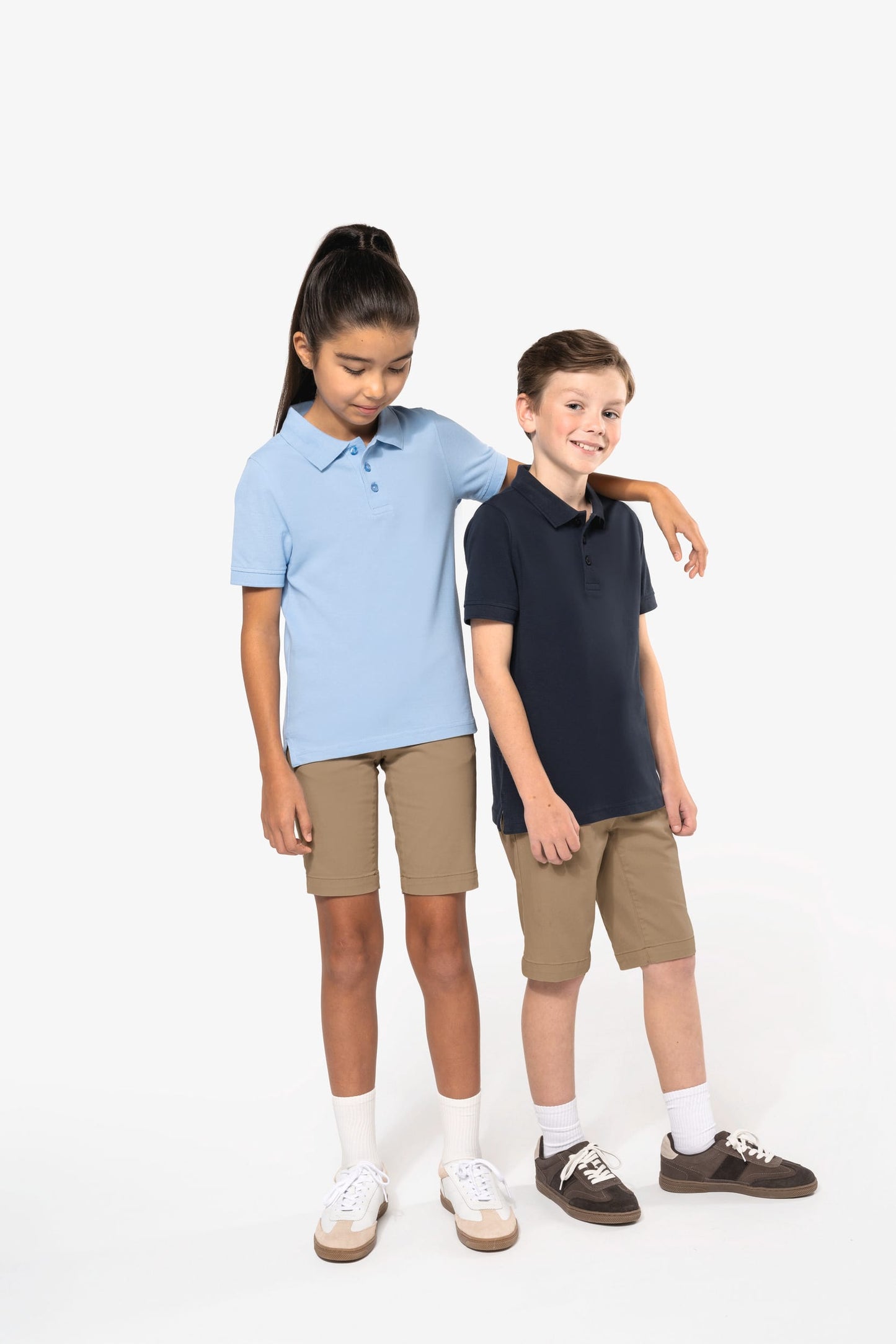 K249C - Polo bambino manica corta