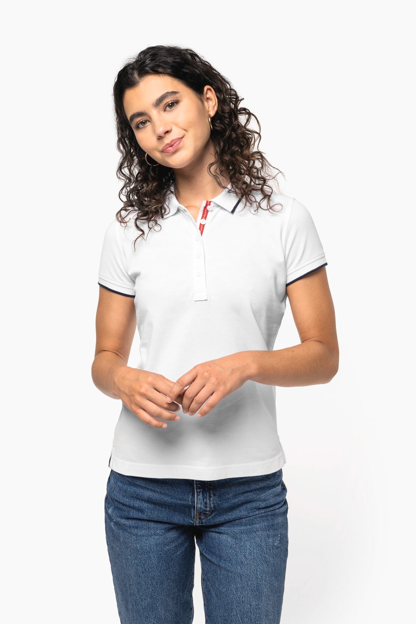 K252 - Polo donna manica corta