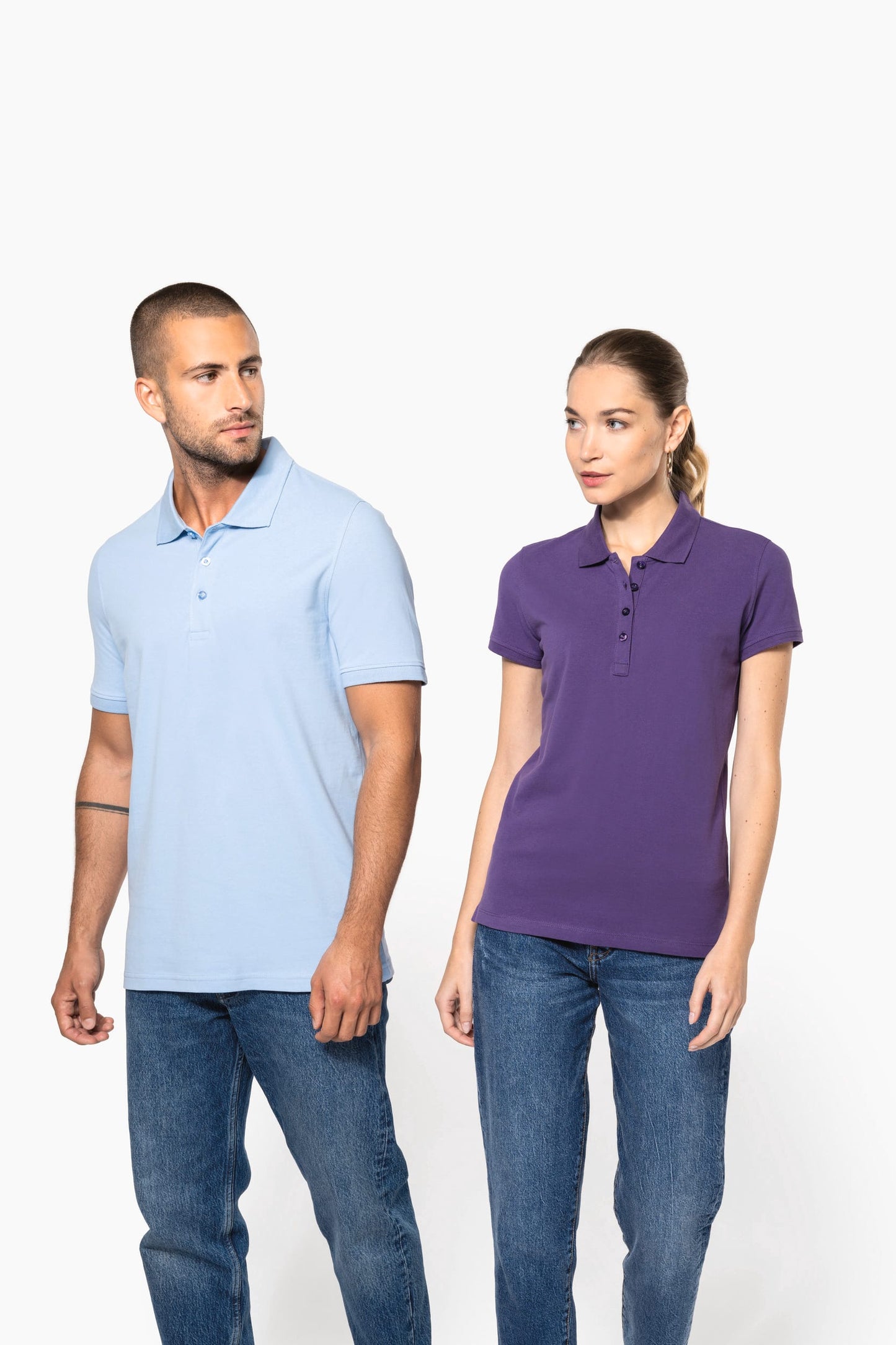 K254 - Polo piqué uomo manica corta