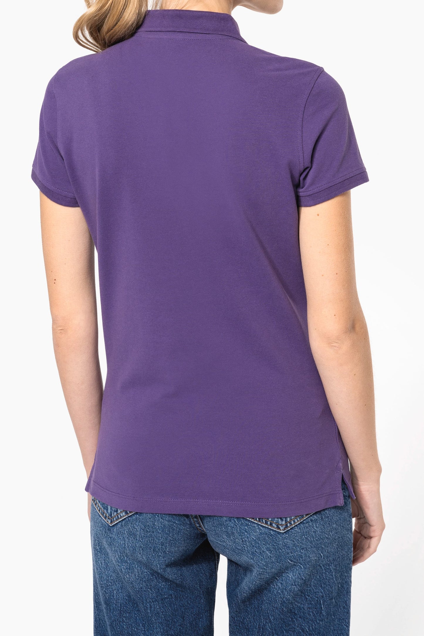 K255 - Polo piqué donna manica corta