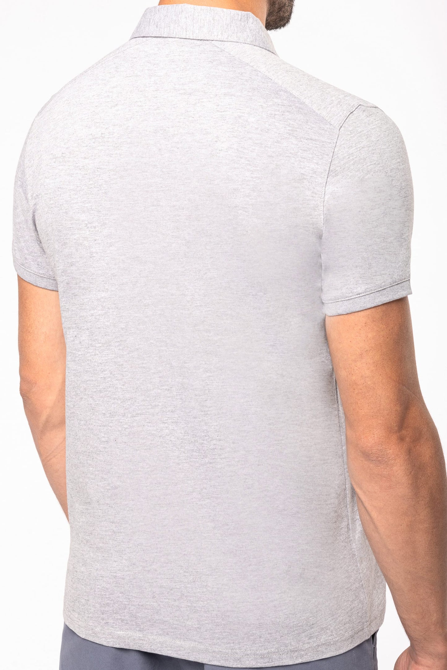 K262 - Polo jersey uomo manica corta