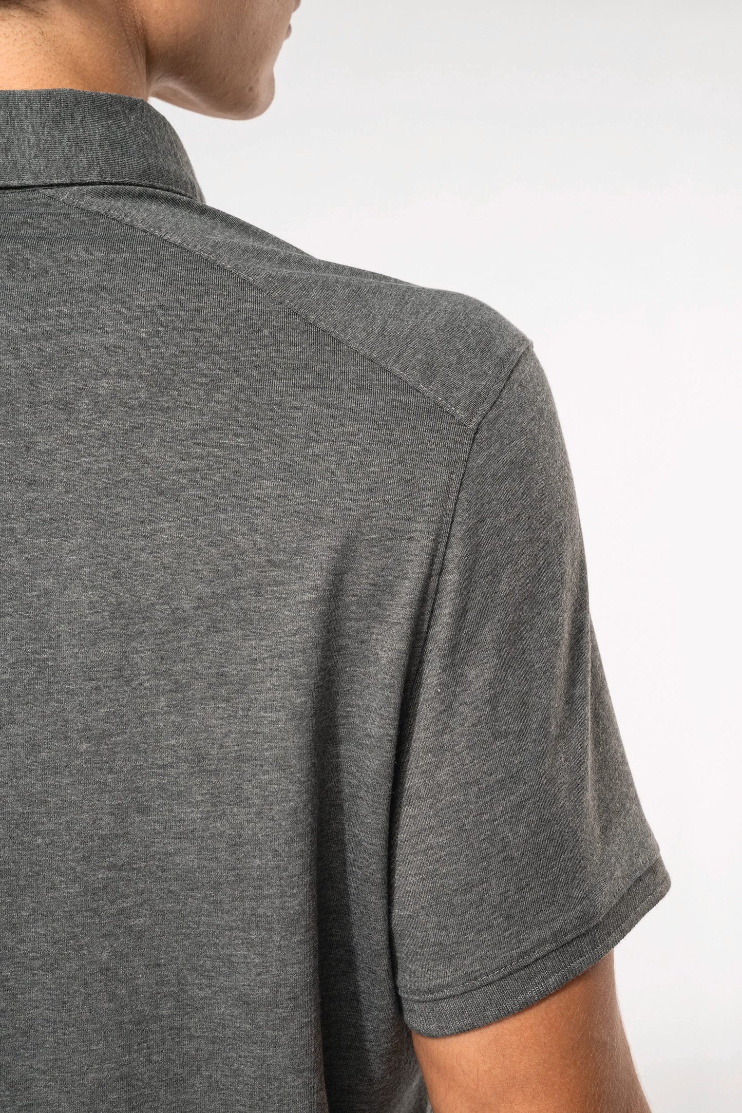 K262 - Polo jersey uomo manica corta