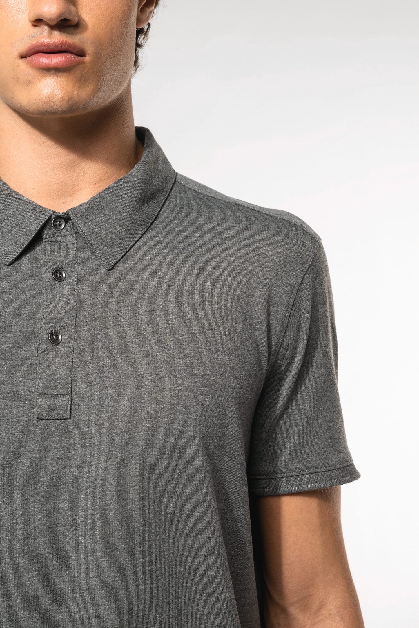 K262 - Polo jersey uomo manica corta