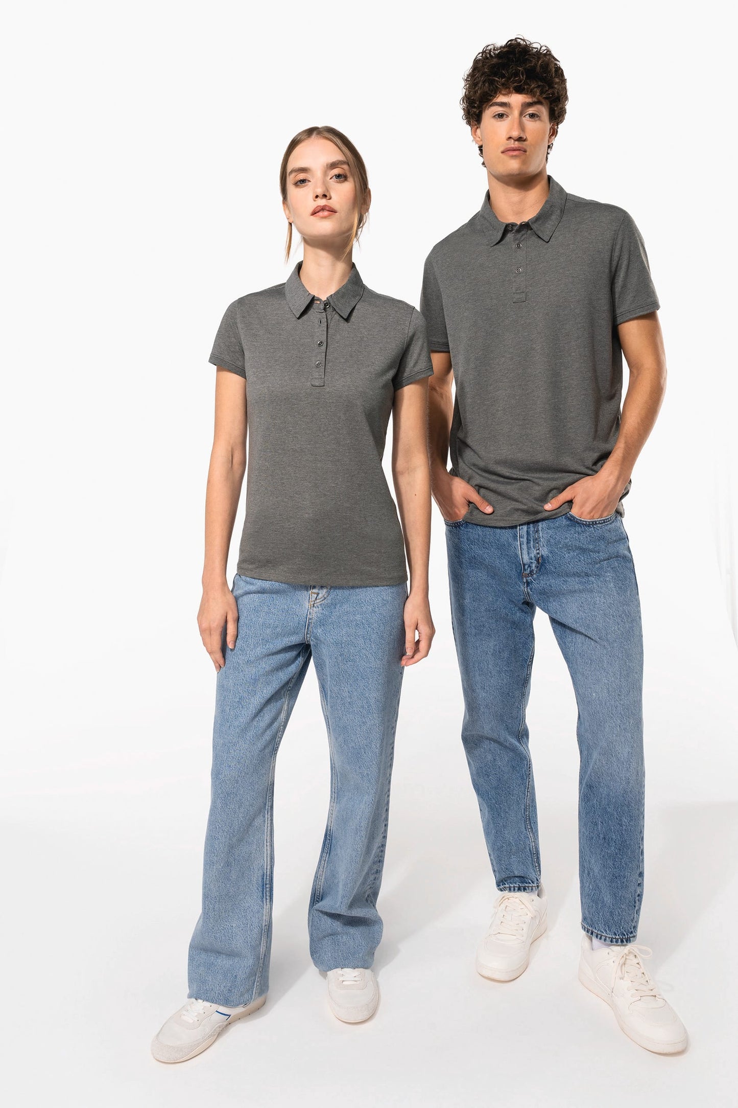 K263 - Polo jersey donna manica corta