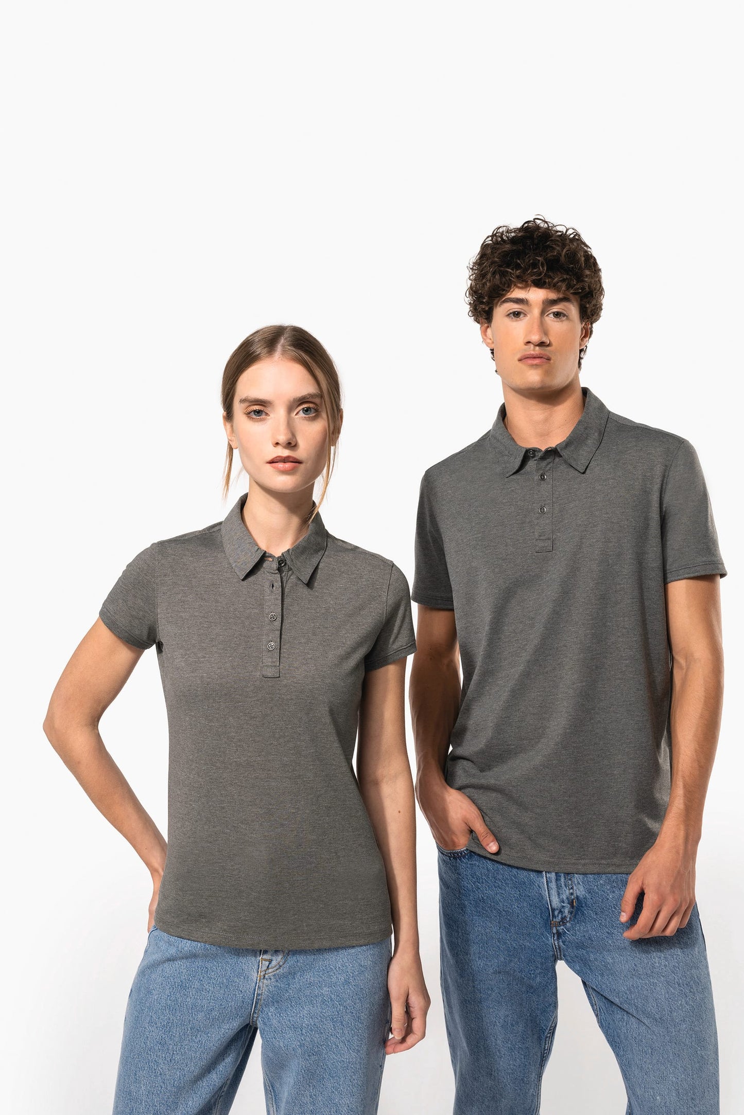 K262 - Polo jersey uomo manica corta