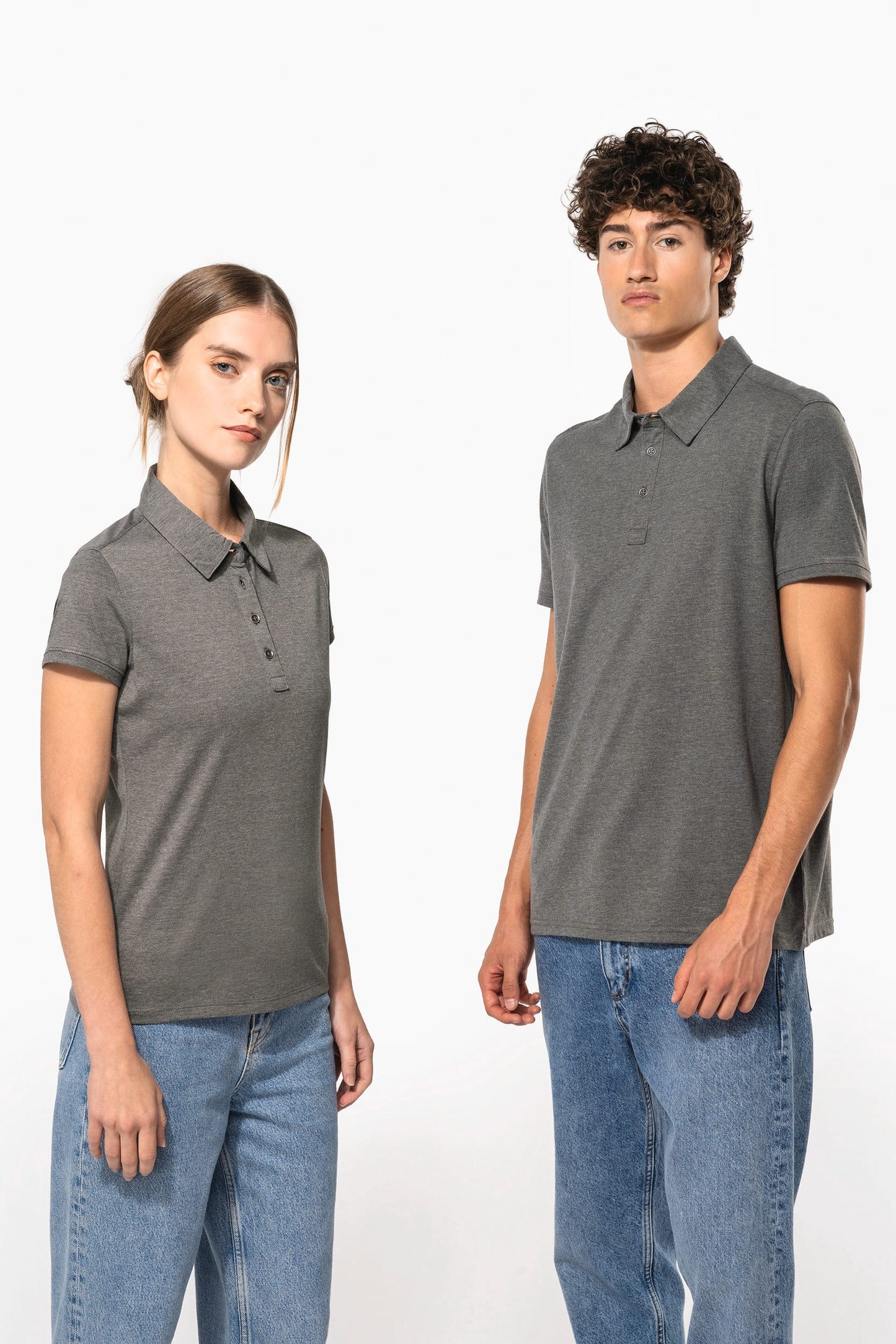 K263 - Polo jersey donna manica corta