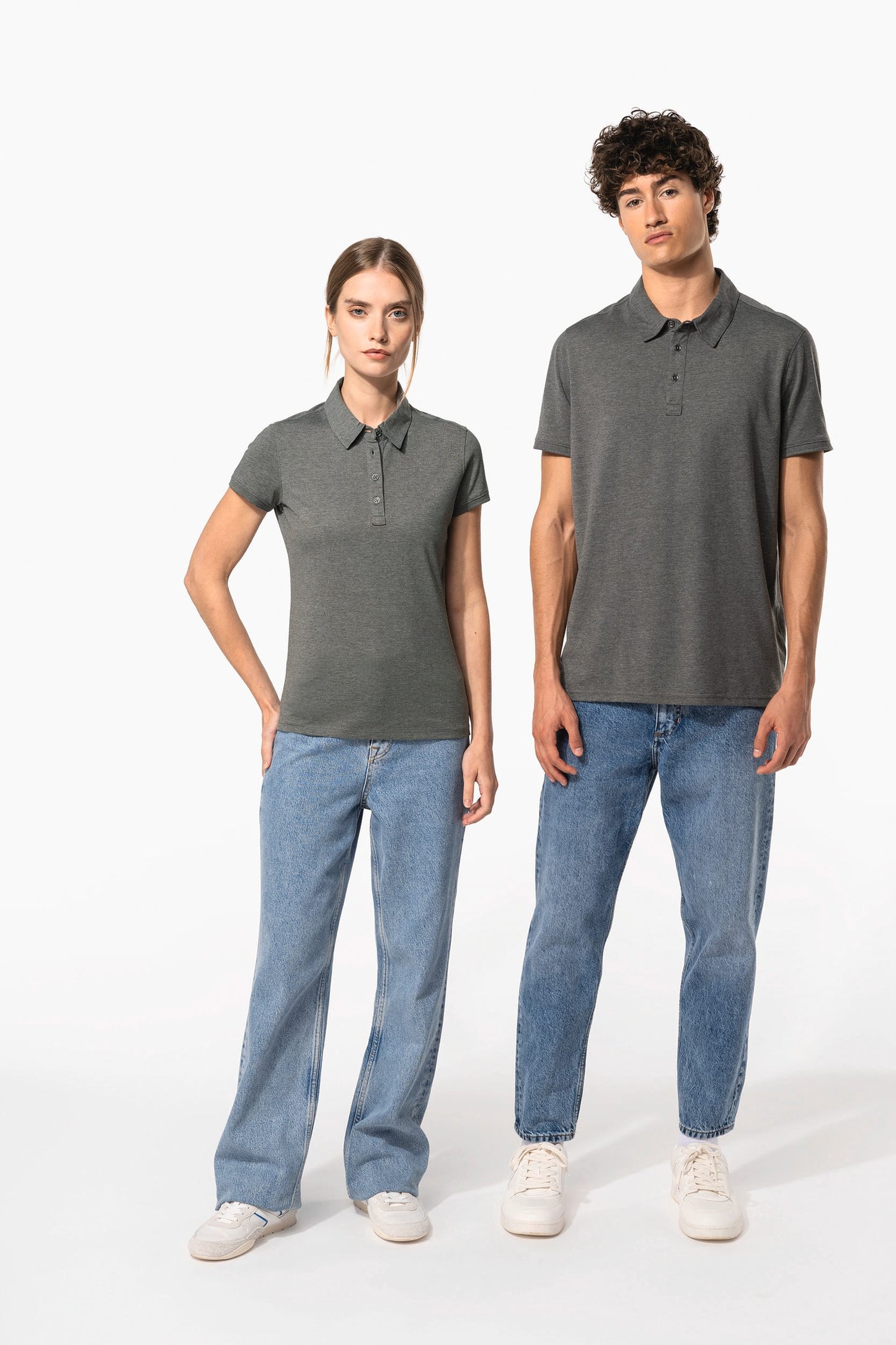 K263 - Polo jersey donna manica corta