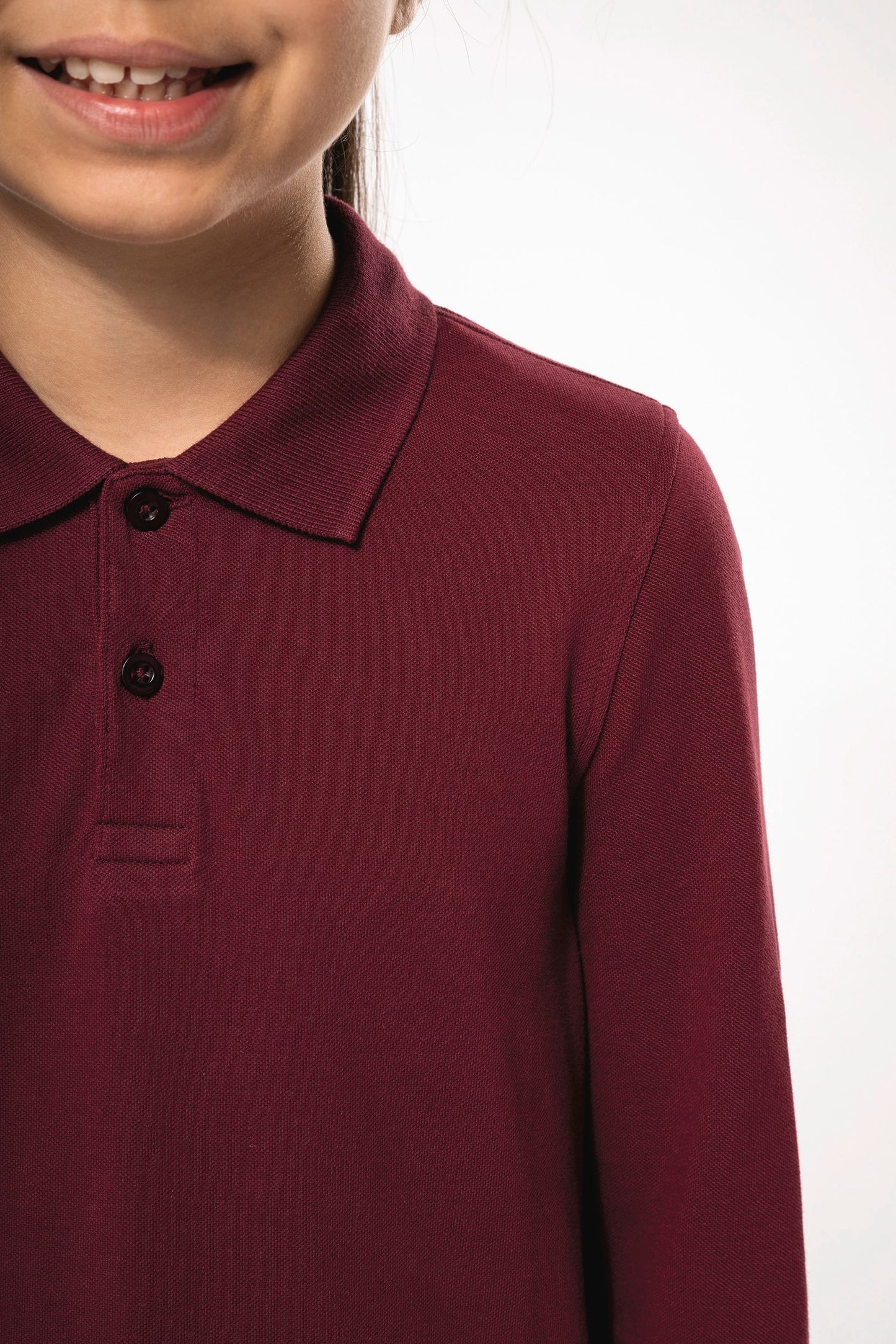 K269 - Polo bambino maniche lunghe