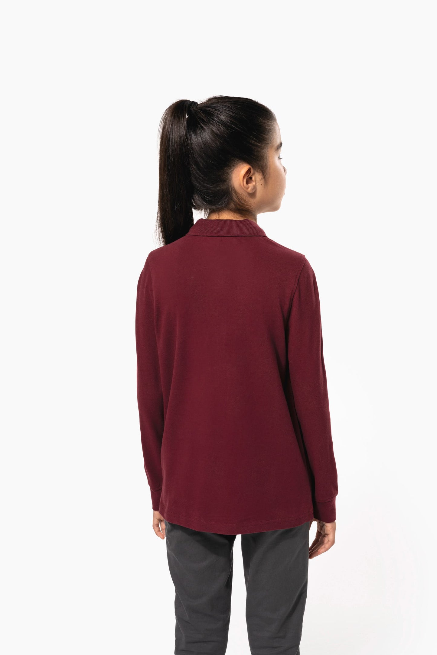 K269 - Polo bambino maniche lunghe