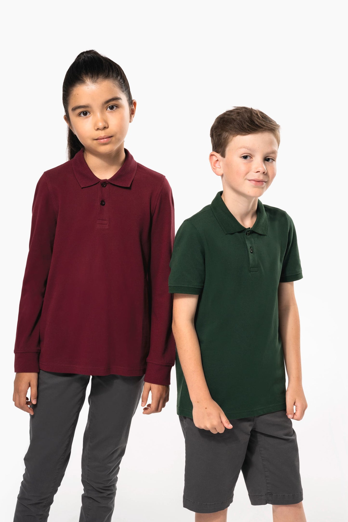 K268 - Polo bambino maniche corte