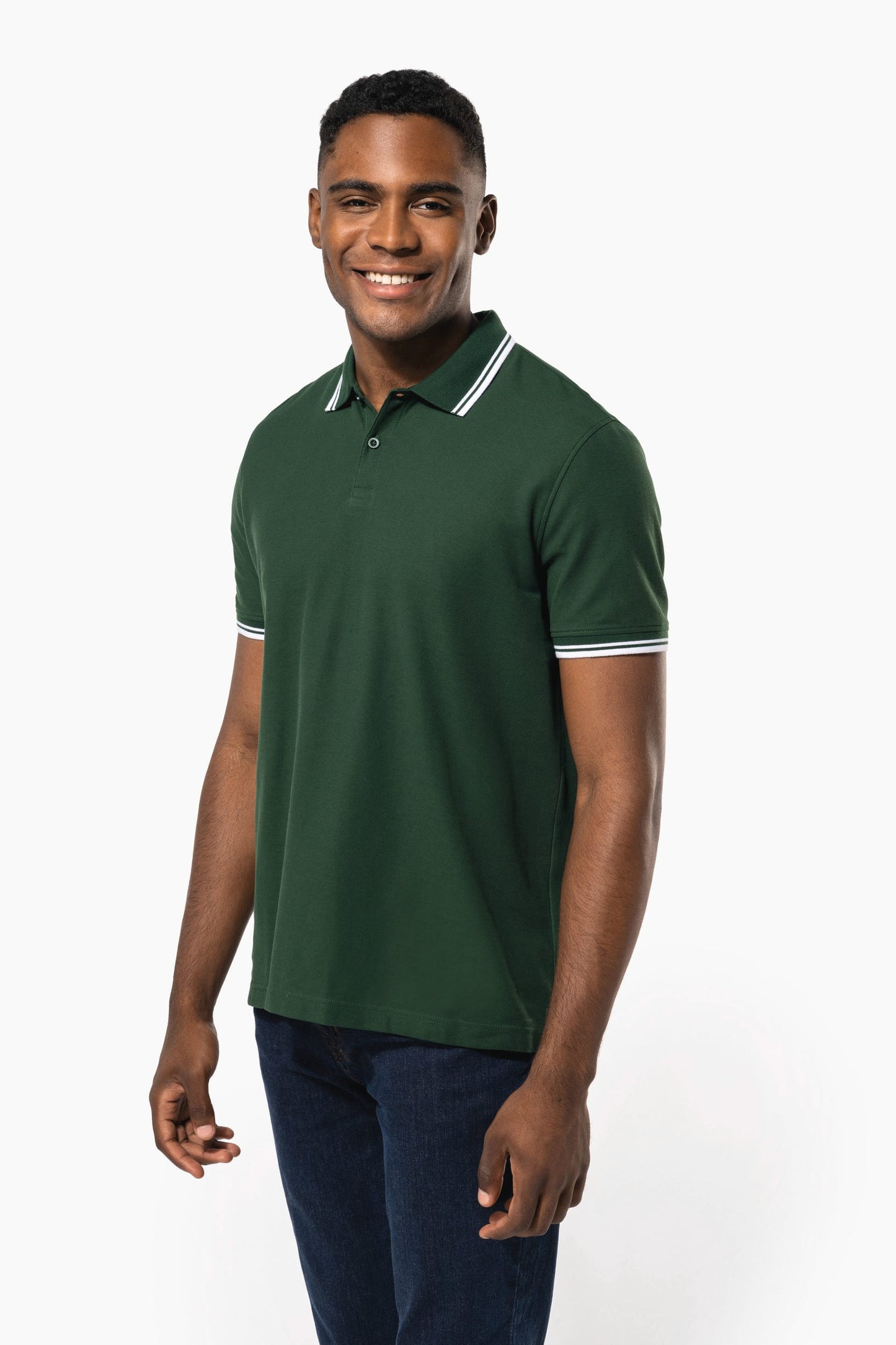 K272 - Polo uomo maniche corte a righe