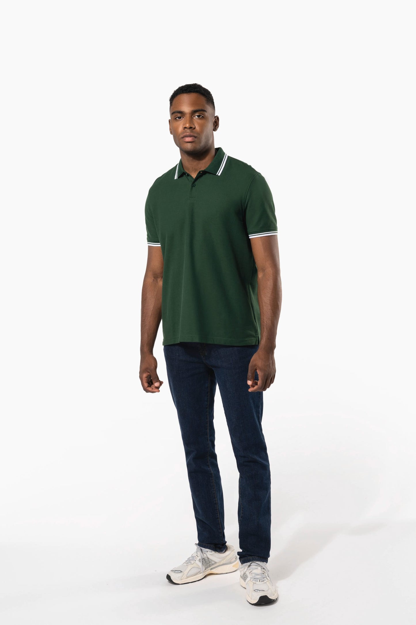 K272 - Polo uomo maniche corte a righe