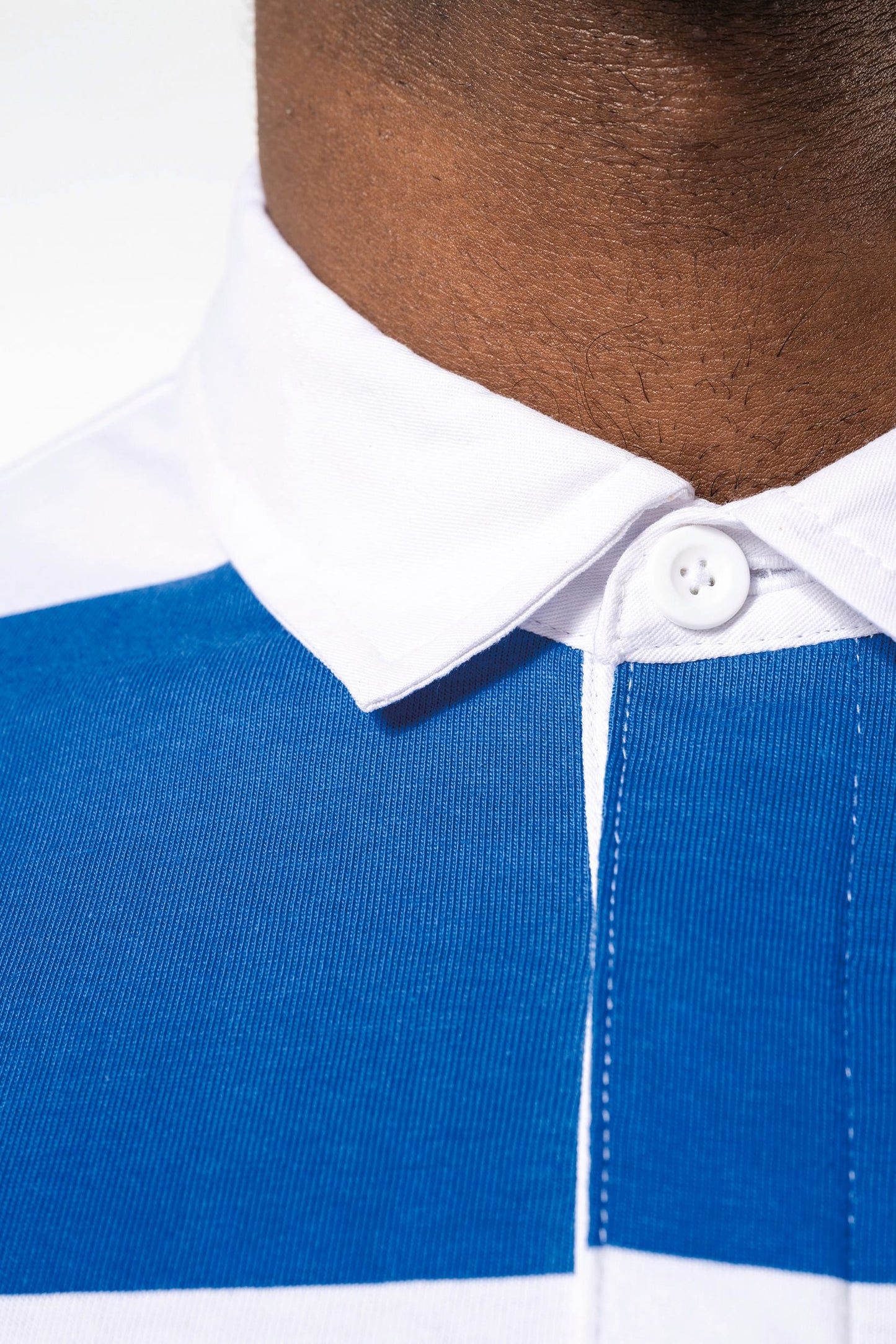 K285X - Polo rugby a righe maniche lunghe unisex