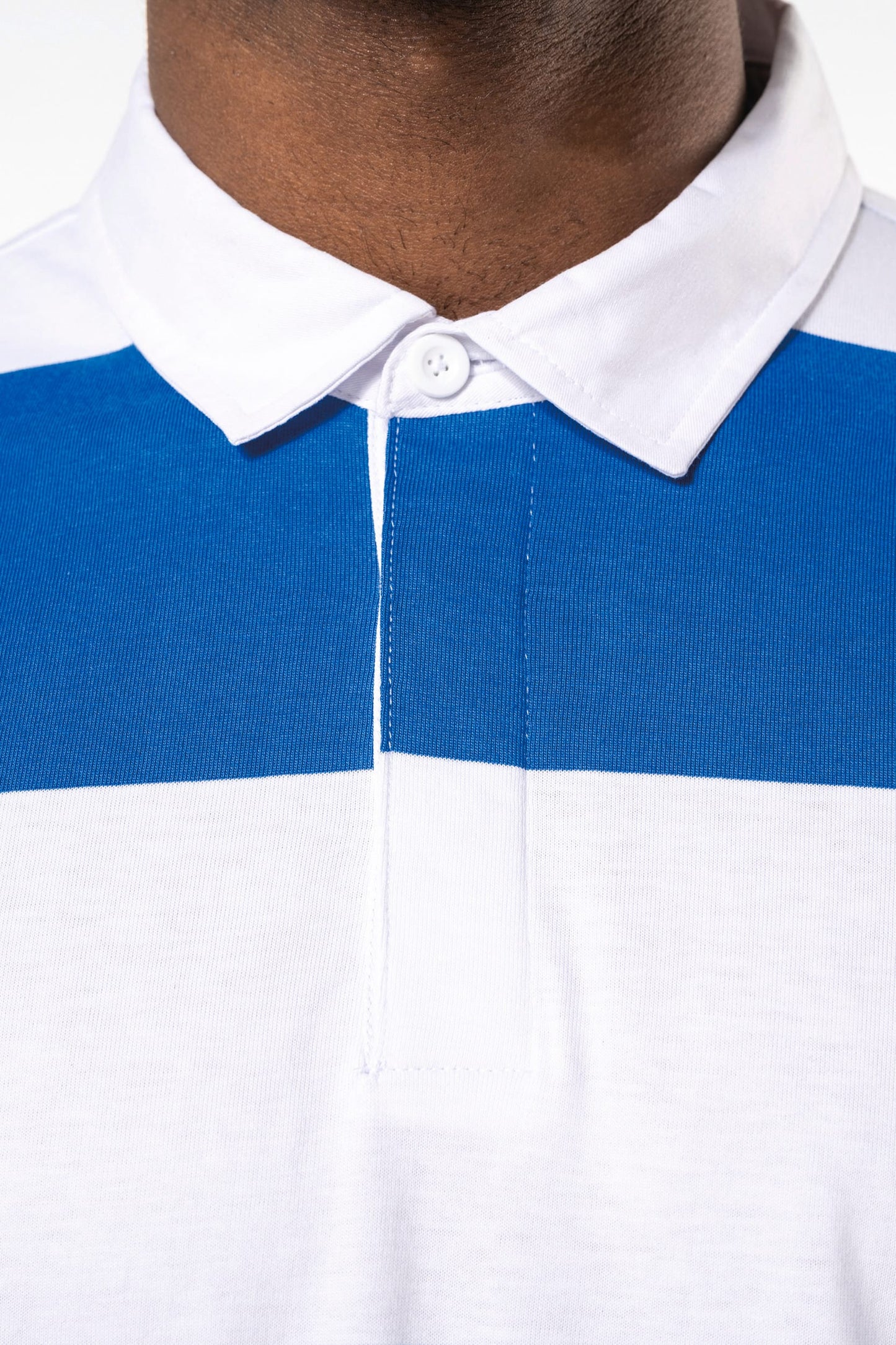 K285 - Polo rugby a righe maniche lunghe unisex