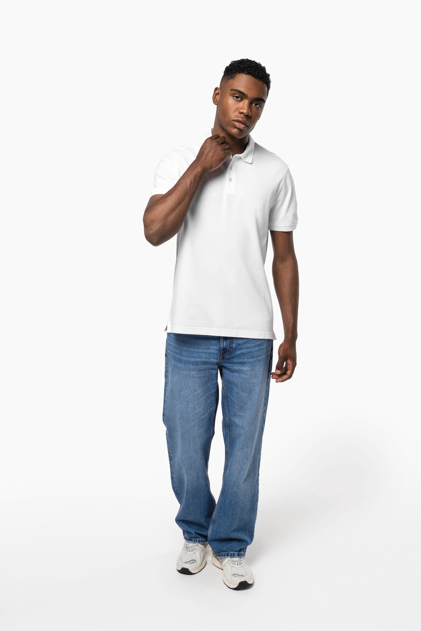 K290C - Polo uomo in piqué