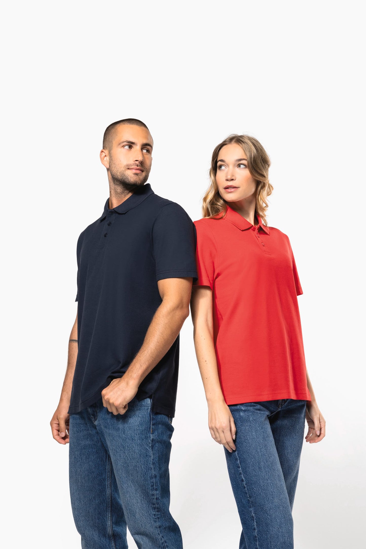 K295X - Polo unisex in piqué