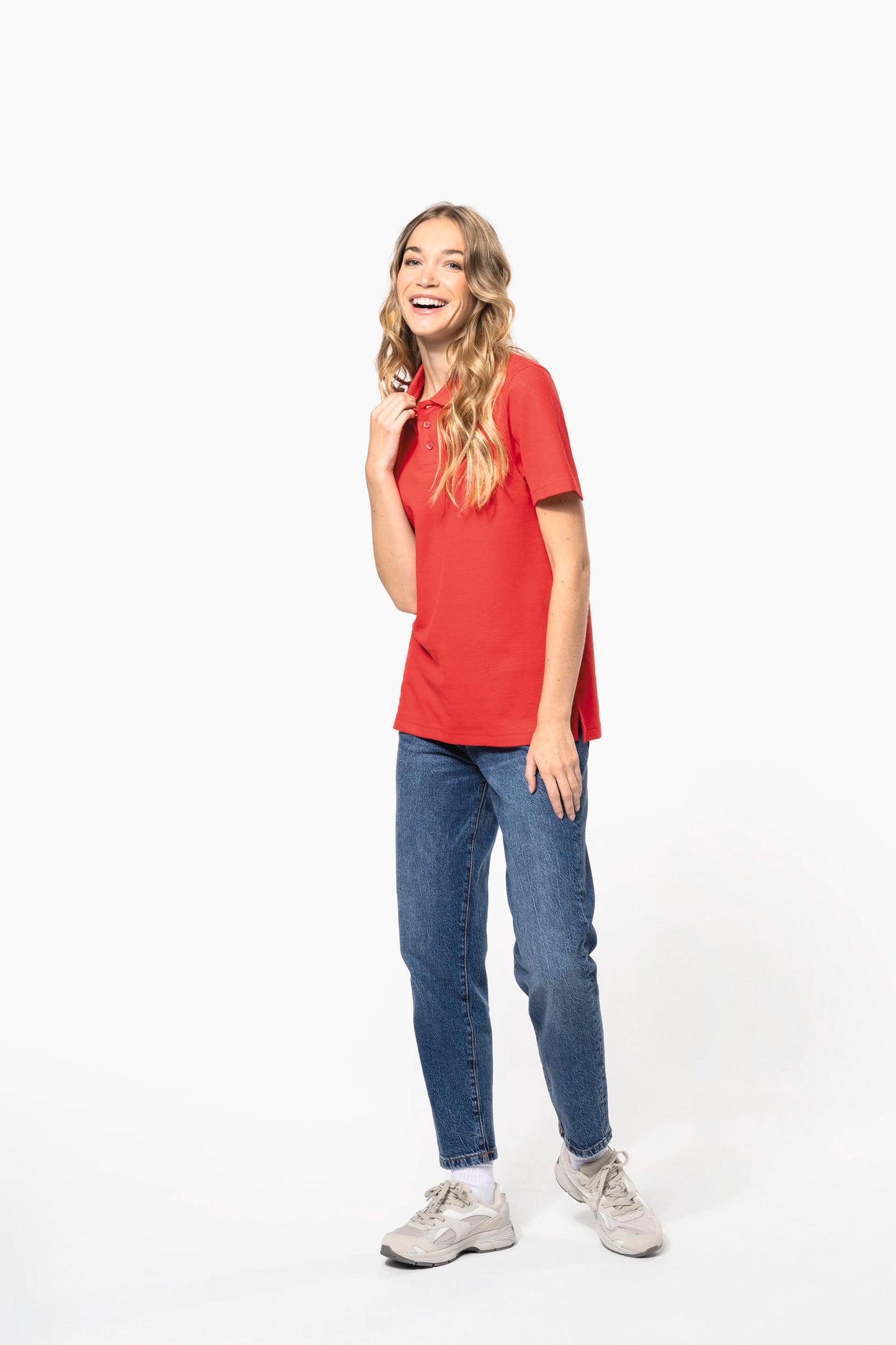 K295 - Polo unisex in piqué