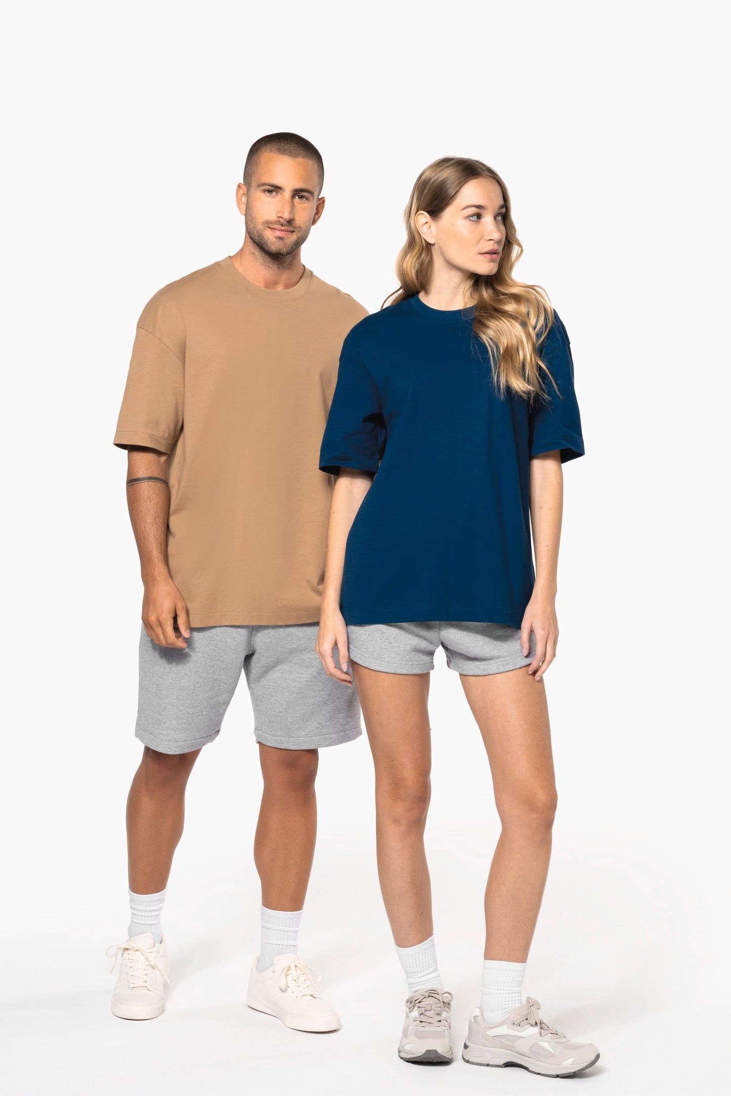 K3008 - T-shirt unisex oversize maniche corte