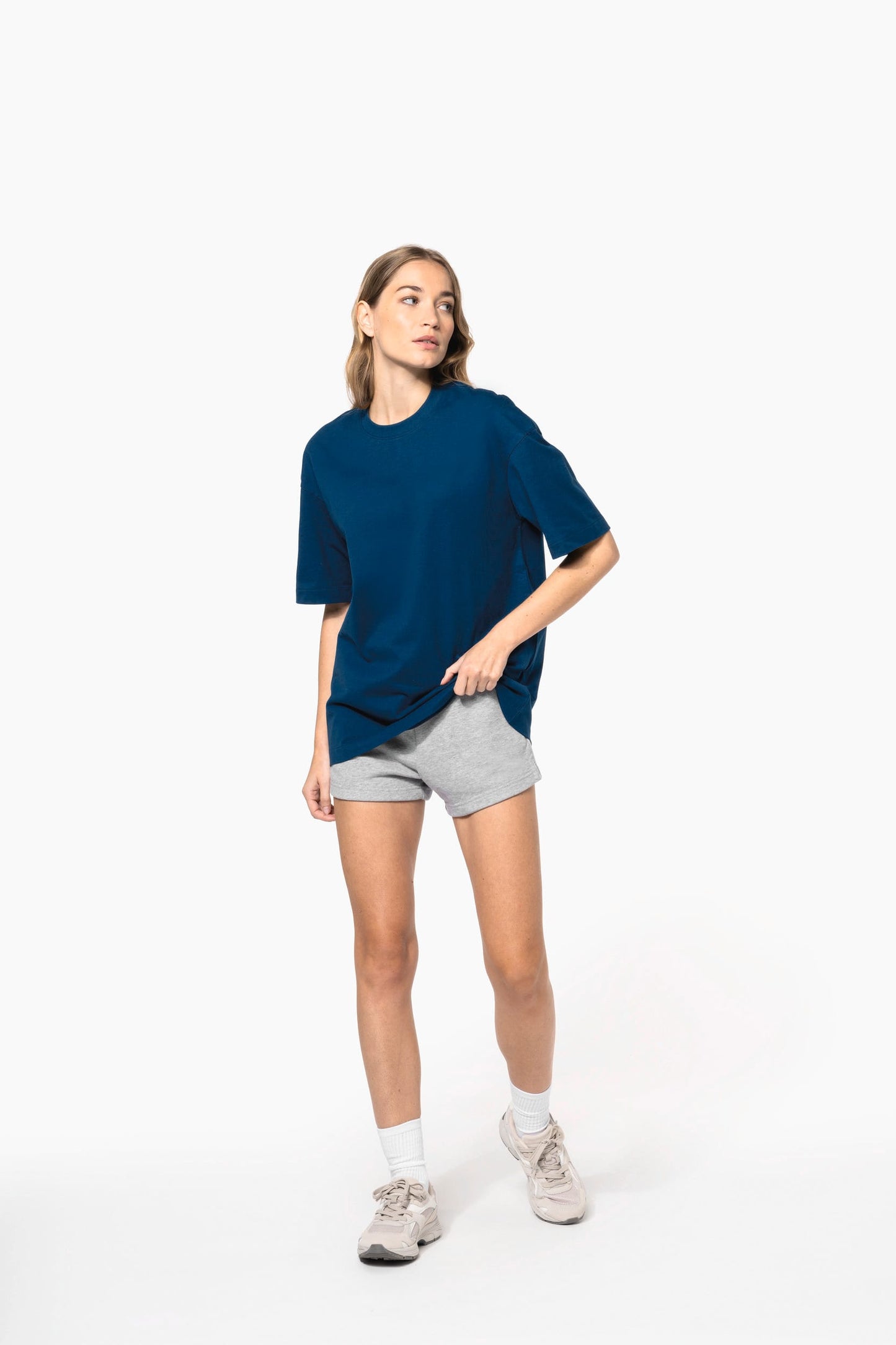 K3008 - T-shirt unisex oversize maniche corte