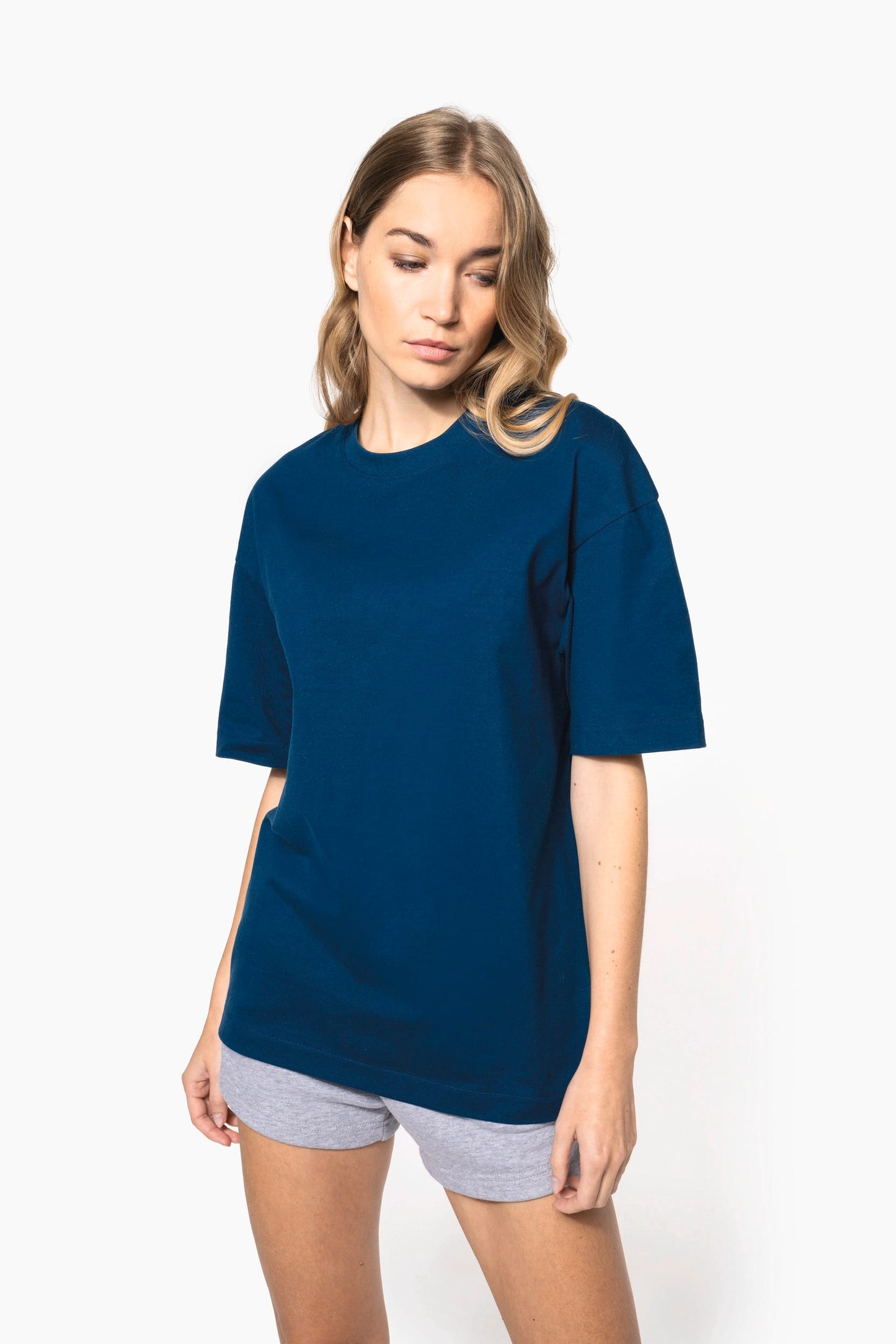K3008 - T-shirt unisex oversize maniche corte