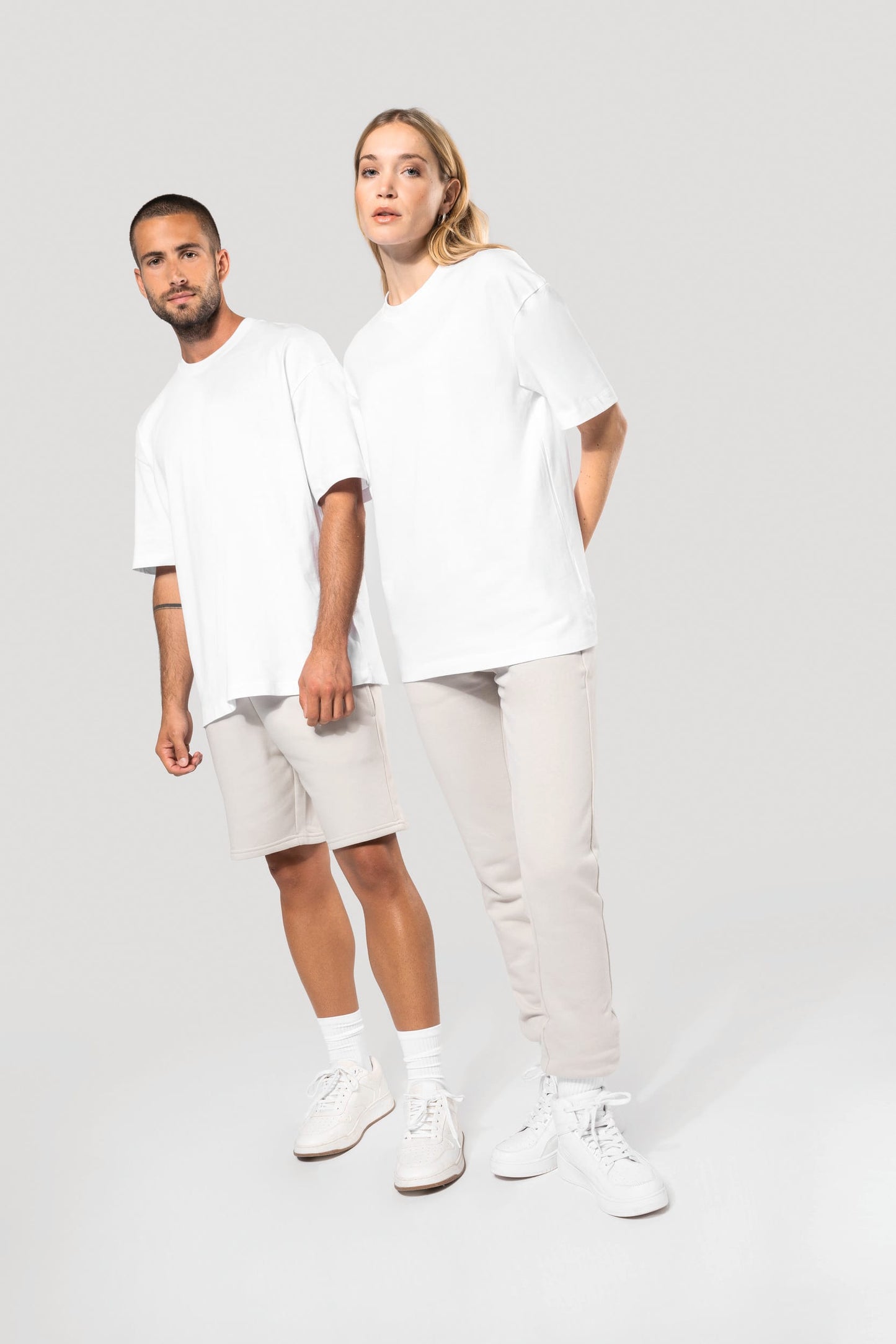K3008 - T-shirt unisex oversize maniche corte