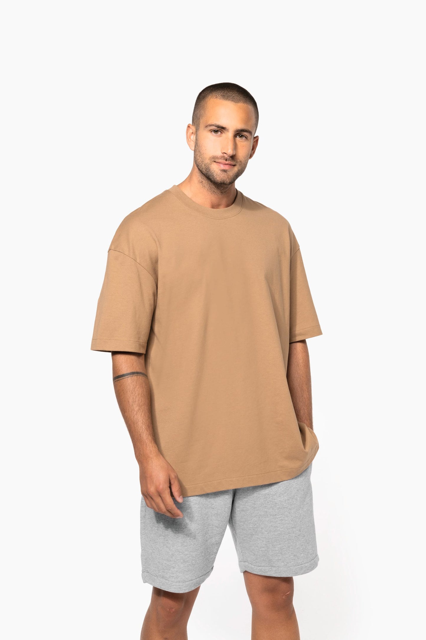 K3008 - T-shirt unisex oversize maniche corte