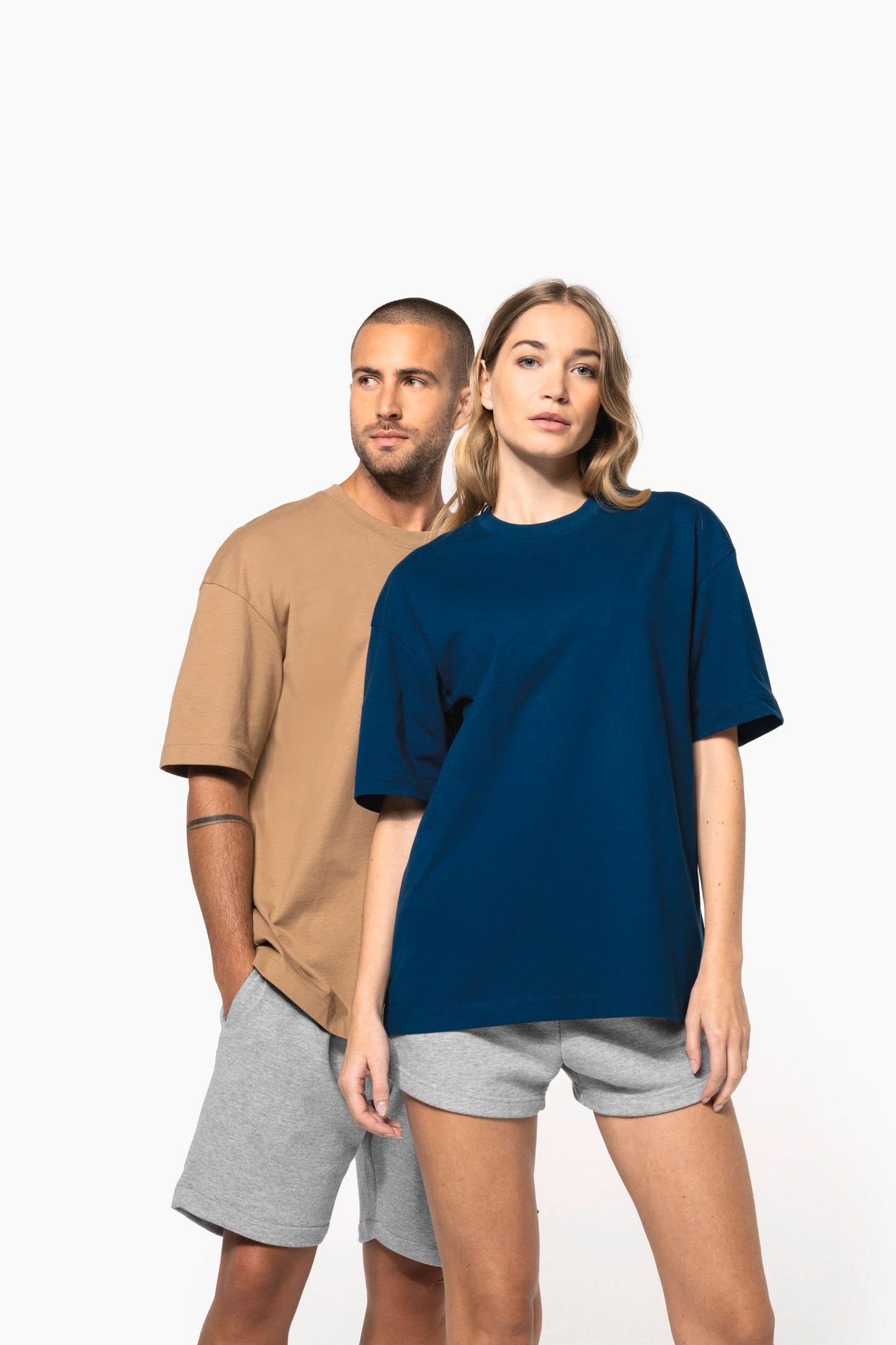 K3008 - T-shirt unisex oversize maniche corte