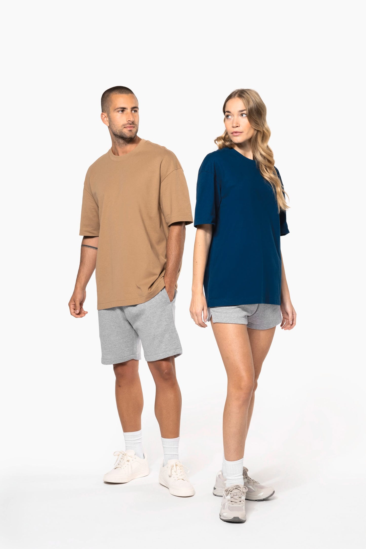 K3008 - T-shirt unisex oversize maniche corte