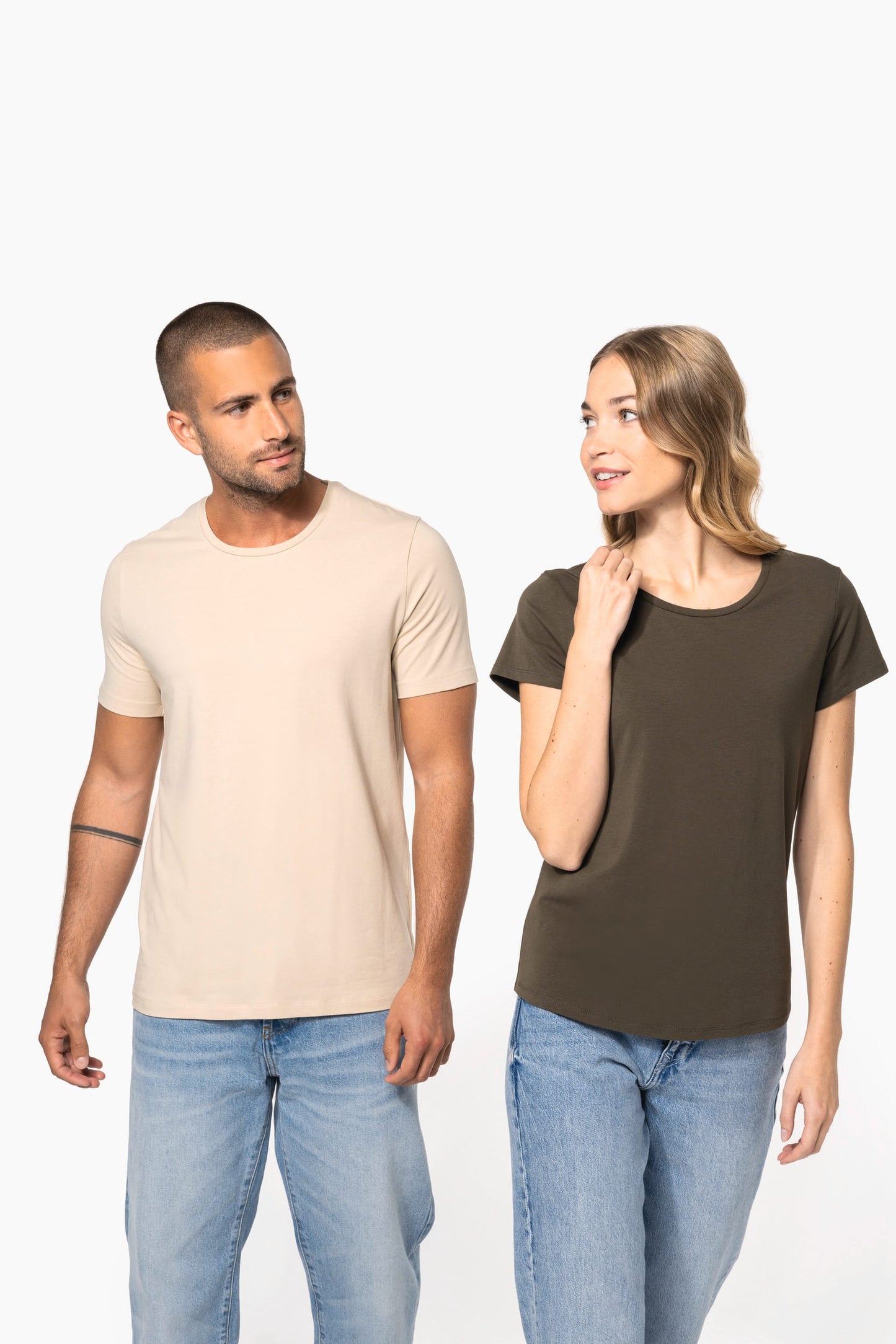 K3012C - T-shirt maniche corte girocollo