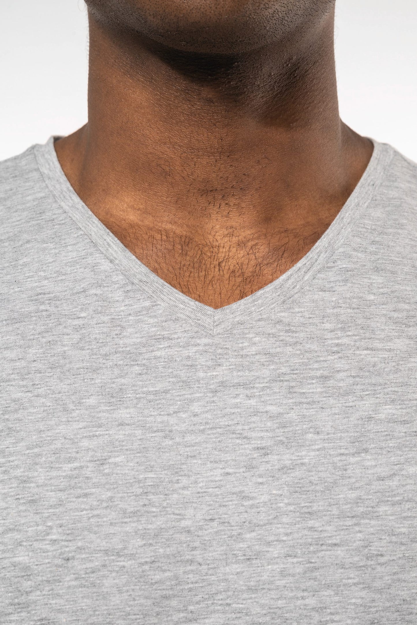 K3014 - T-shirt maniche corte collo a V<br/>