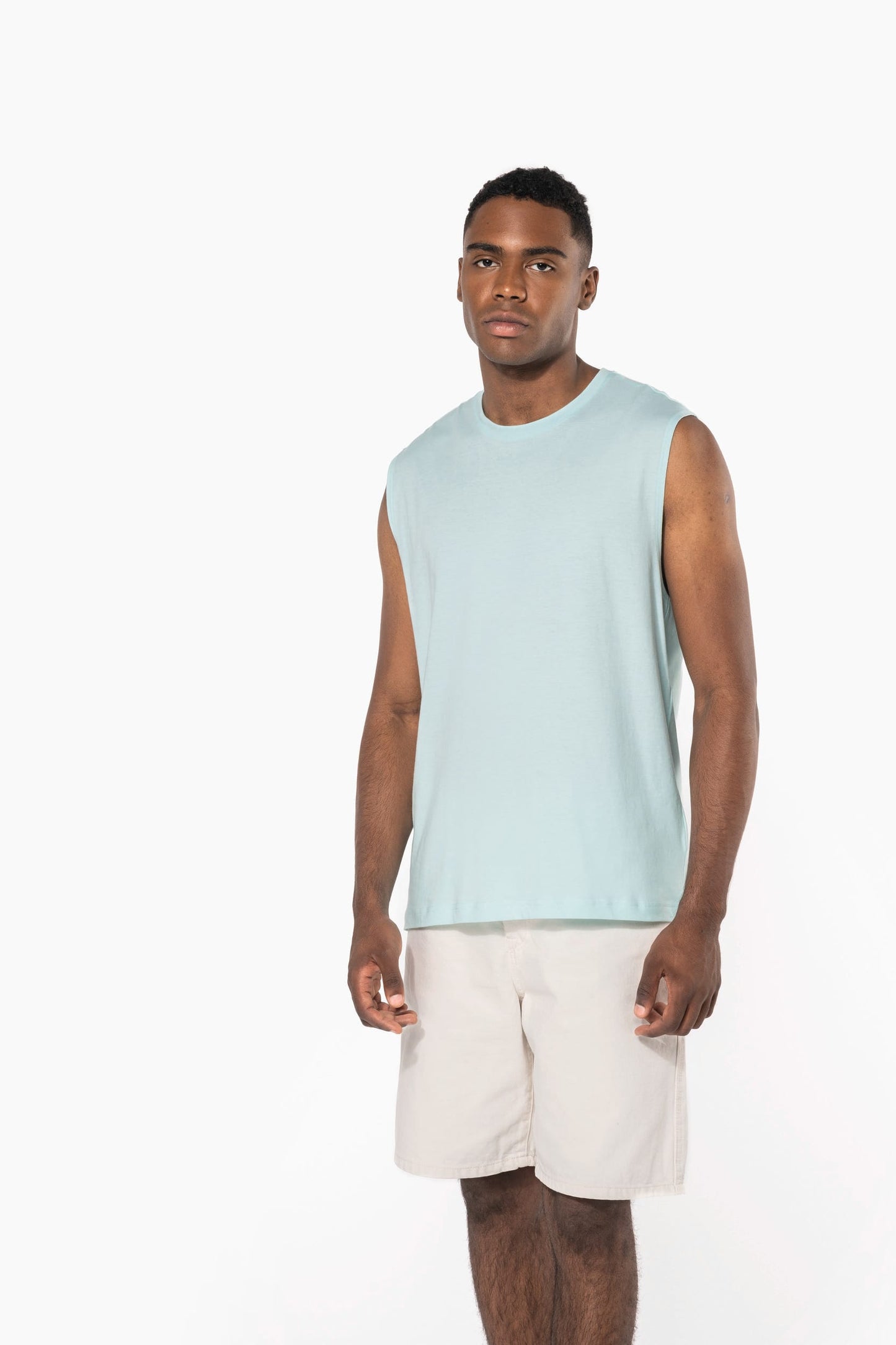 K3022C TAGLIE GRANDI - T-shirt senza maniche Bio150 IC da uomo