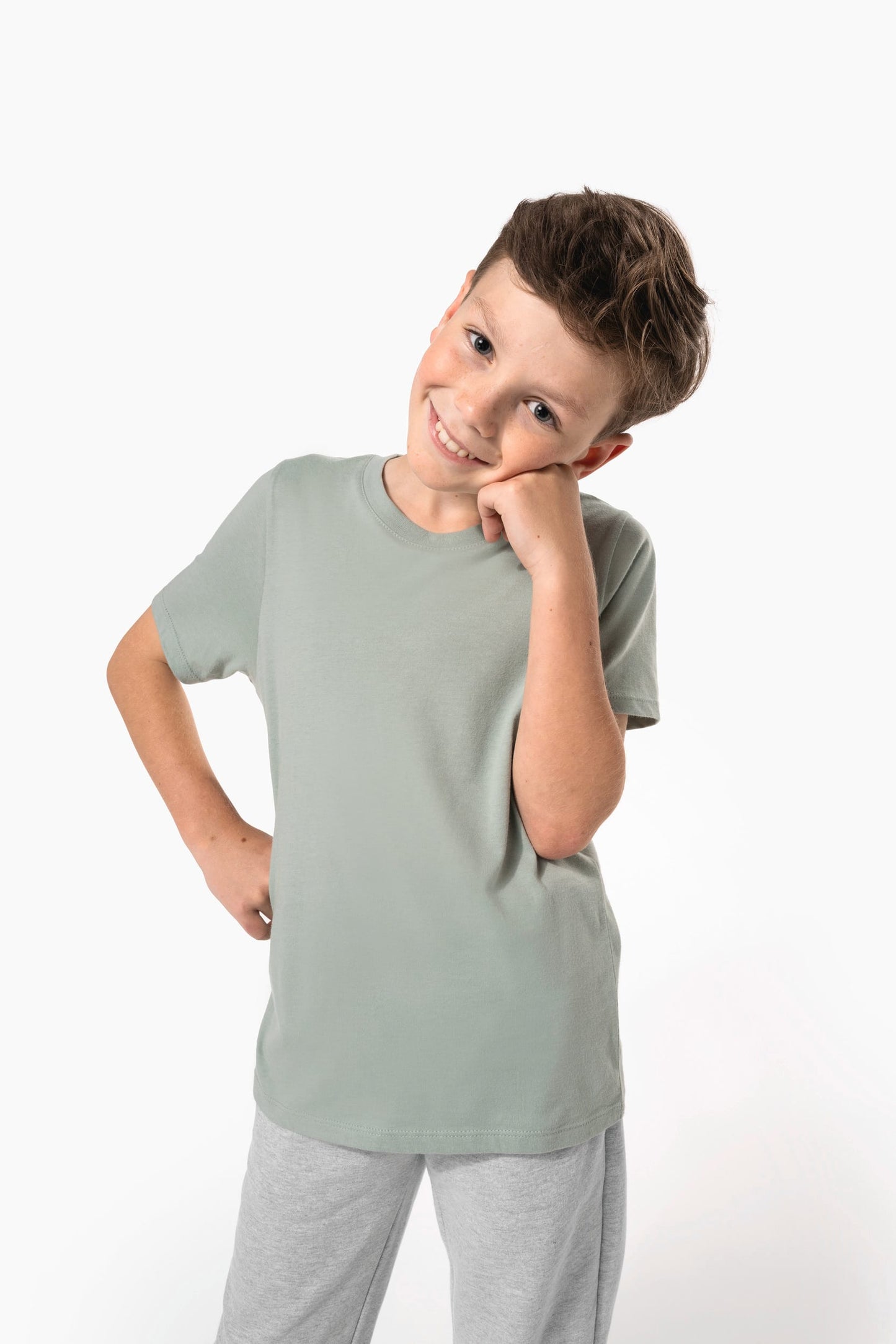 K3027ICA - T-shirt bambino Bio150 IC girocollo