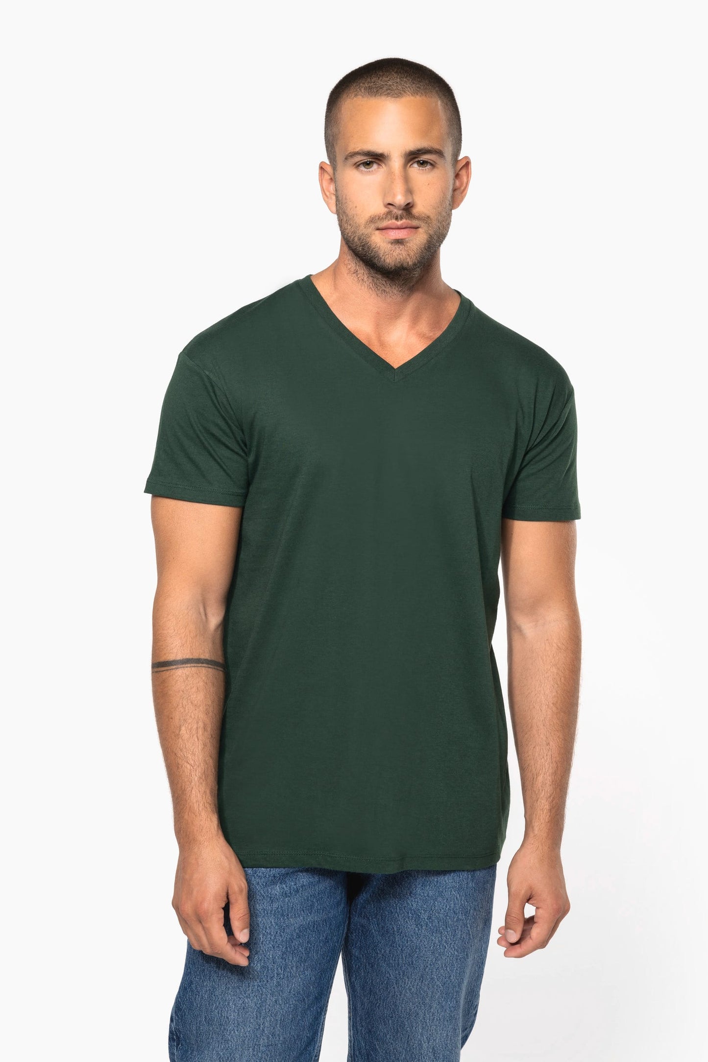 K3028IC - T-shirt uomo BIO150 IC scollo a V
