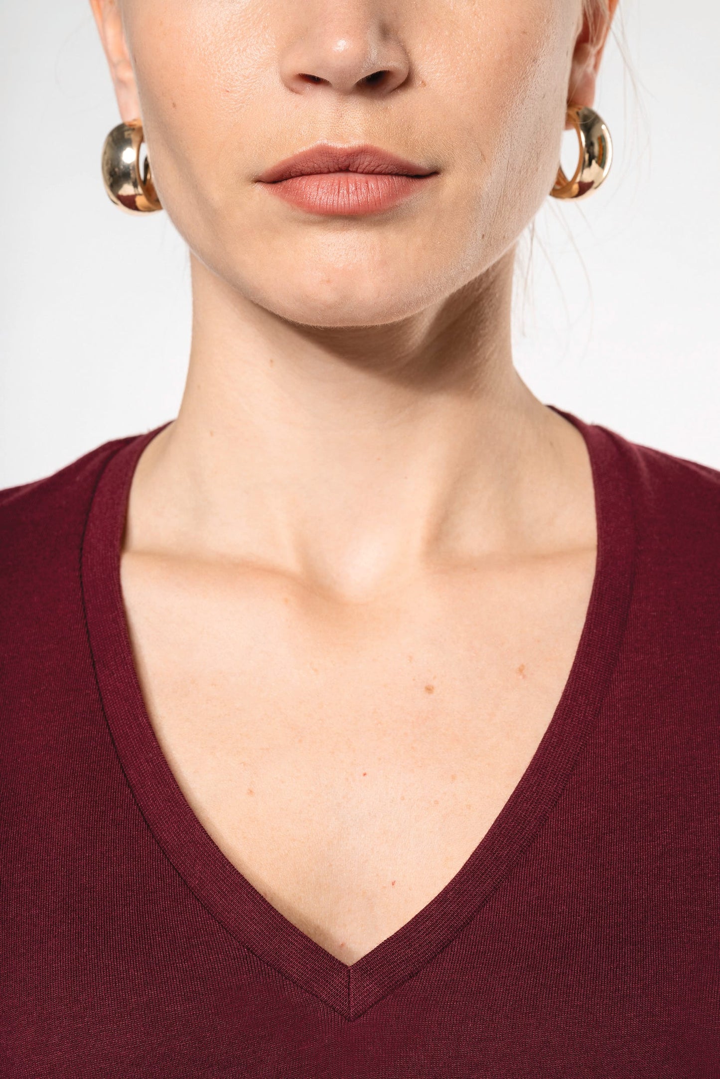K3029ICA - T-shirt donna BIO150 IC scollo a V