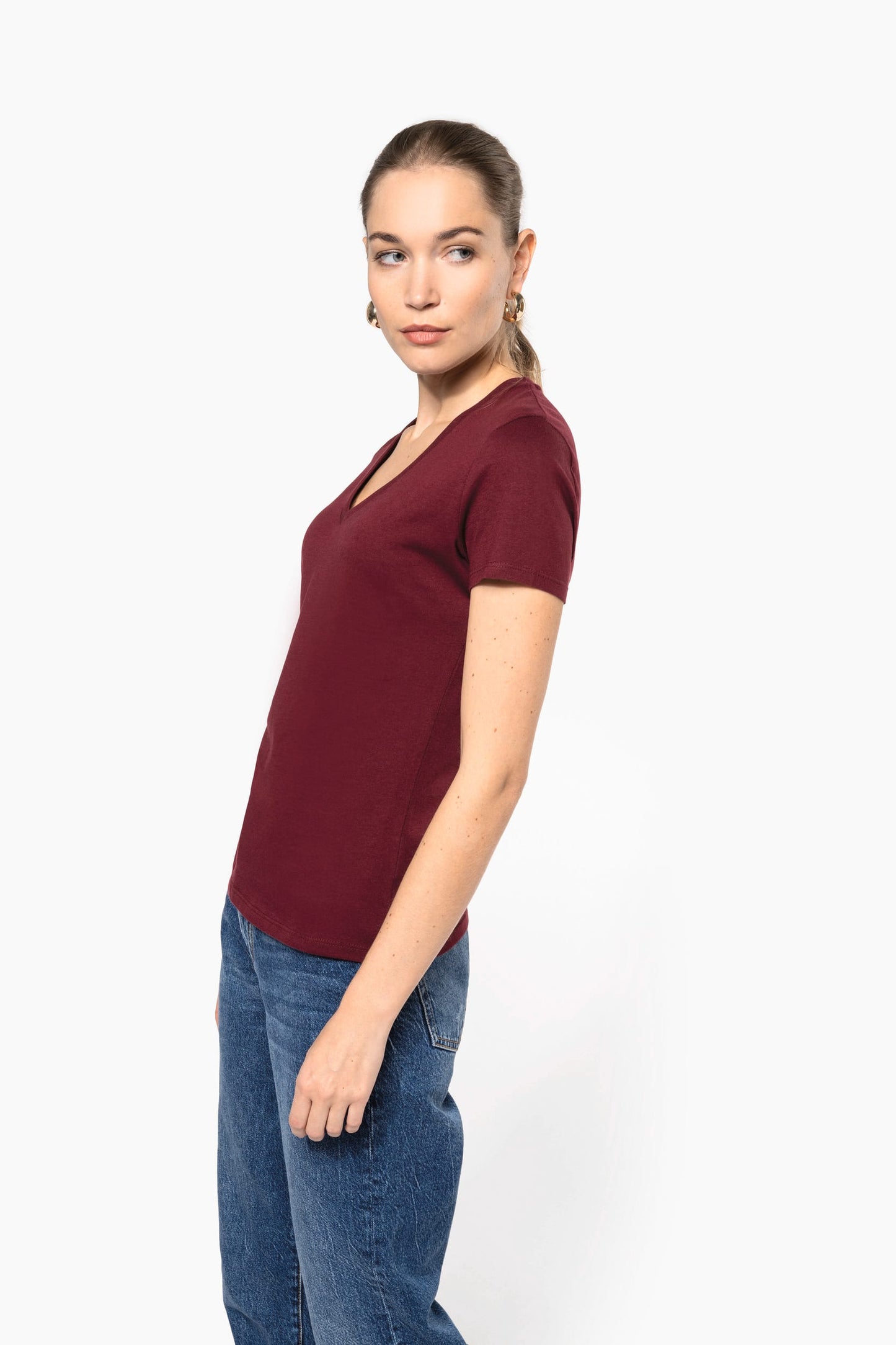 K3029ICA - T-shirt donna BIO150 IC scollo a V
