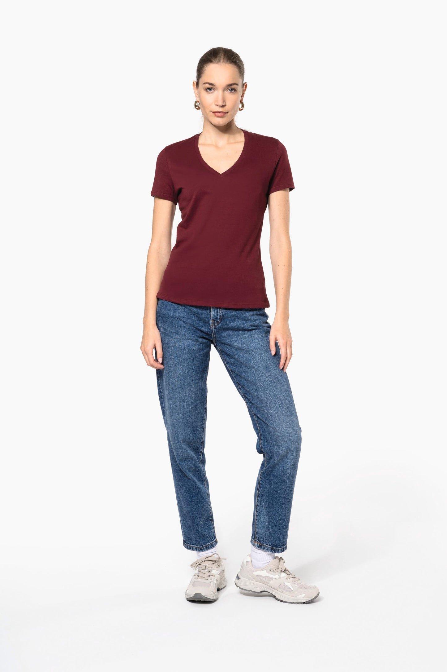 K3029IC - T-shirt donna BIO150 IC scollo a V