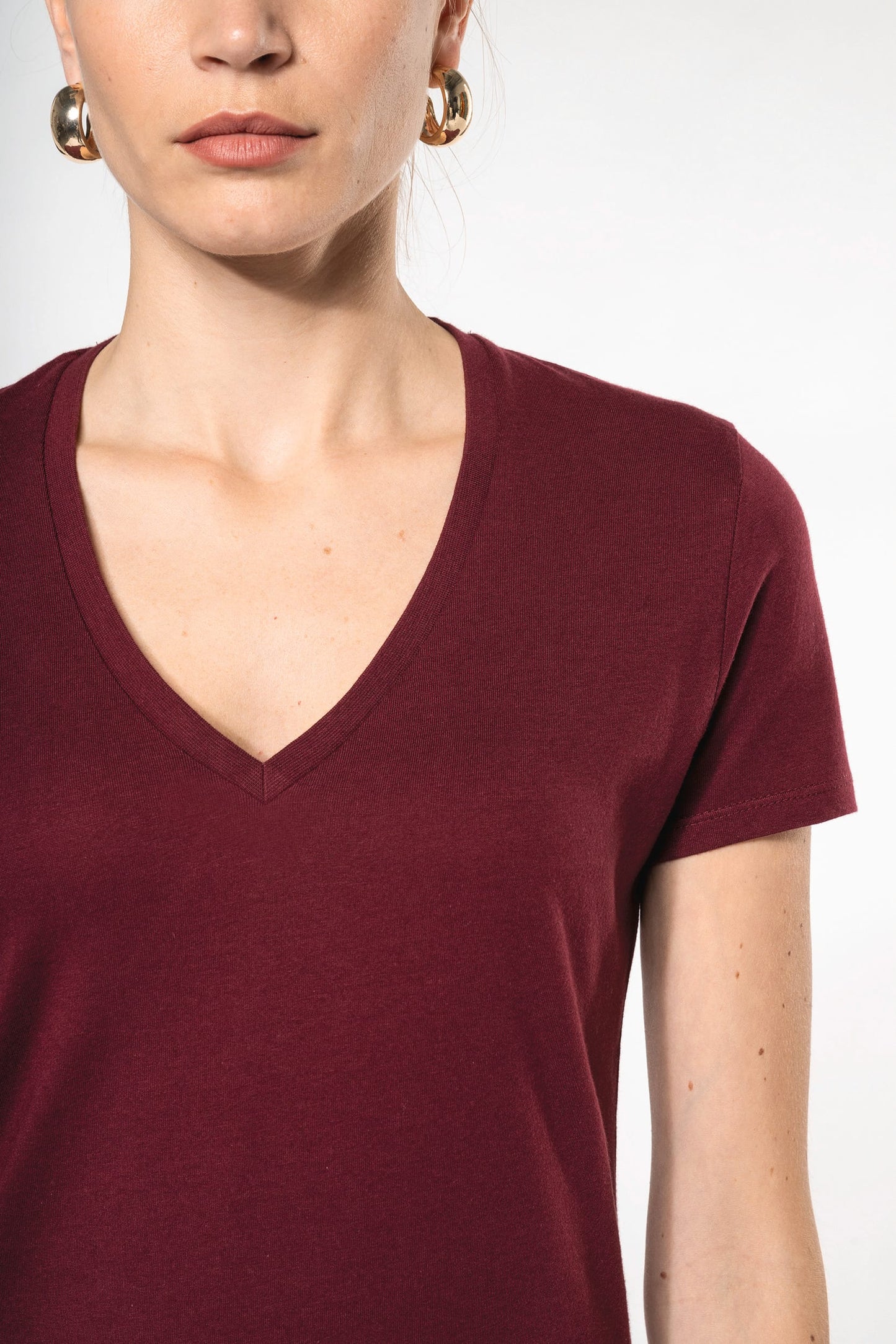 K3029IC - T-shirt donna BIO150 IC scollo a V