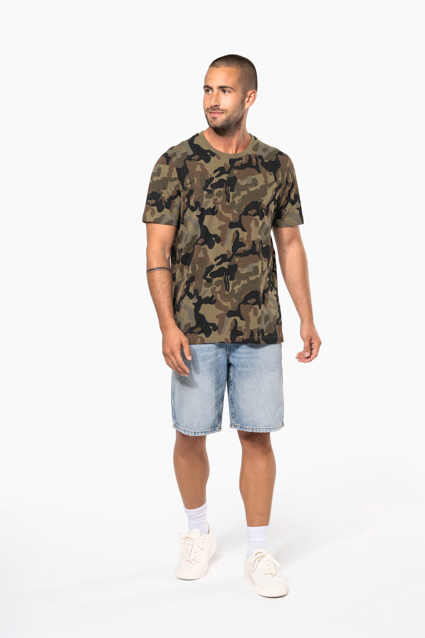 K3030 - T-shirt mimetica maniche corte