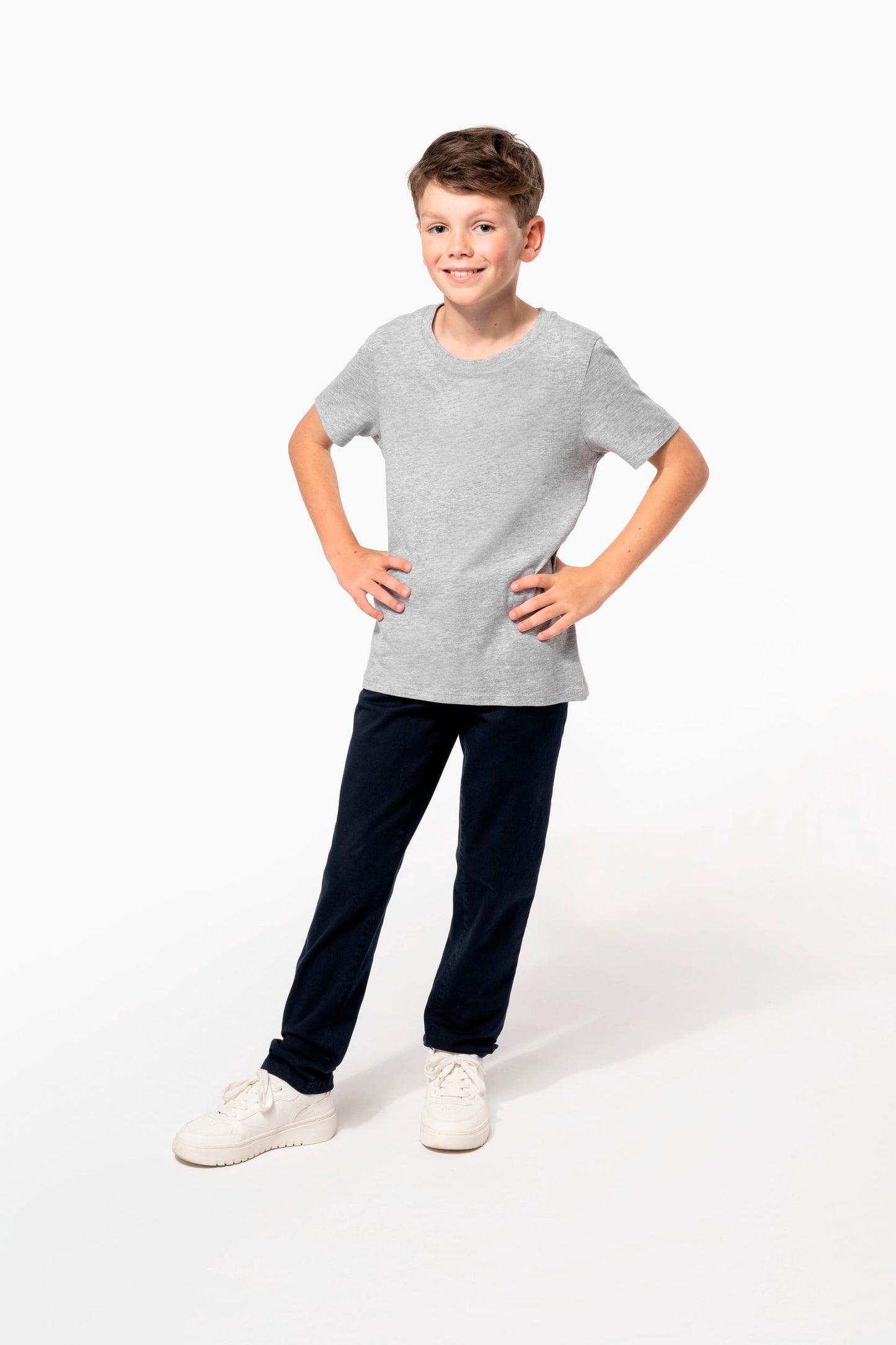 K3038A - T-shirt bambini girocollo