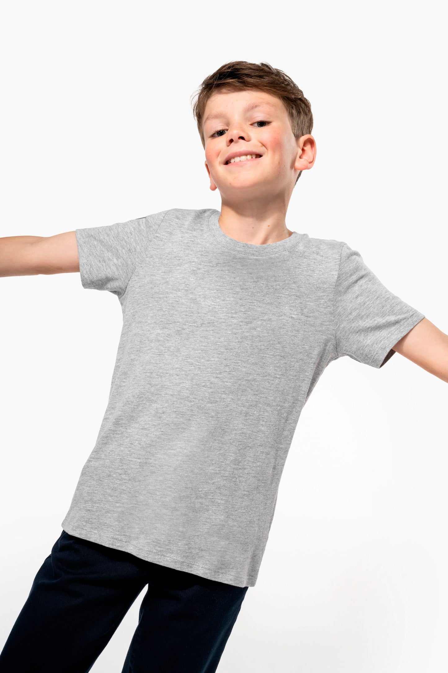 K3038 - T-shirt bambini girocollo