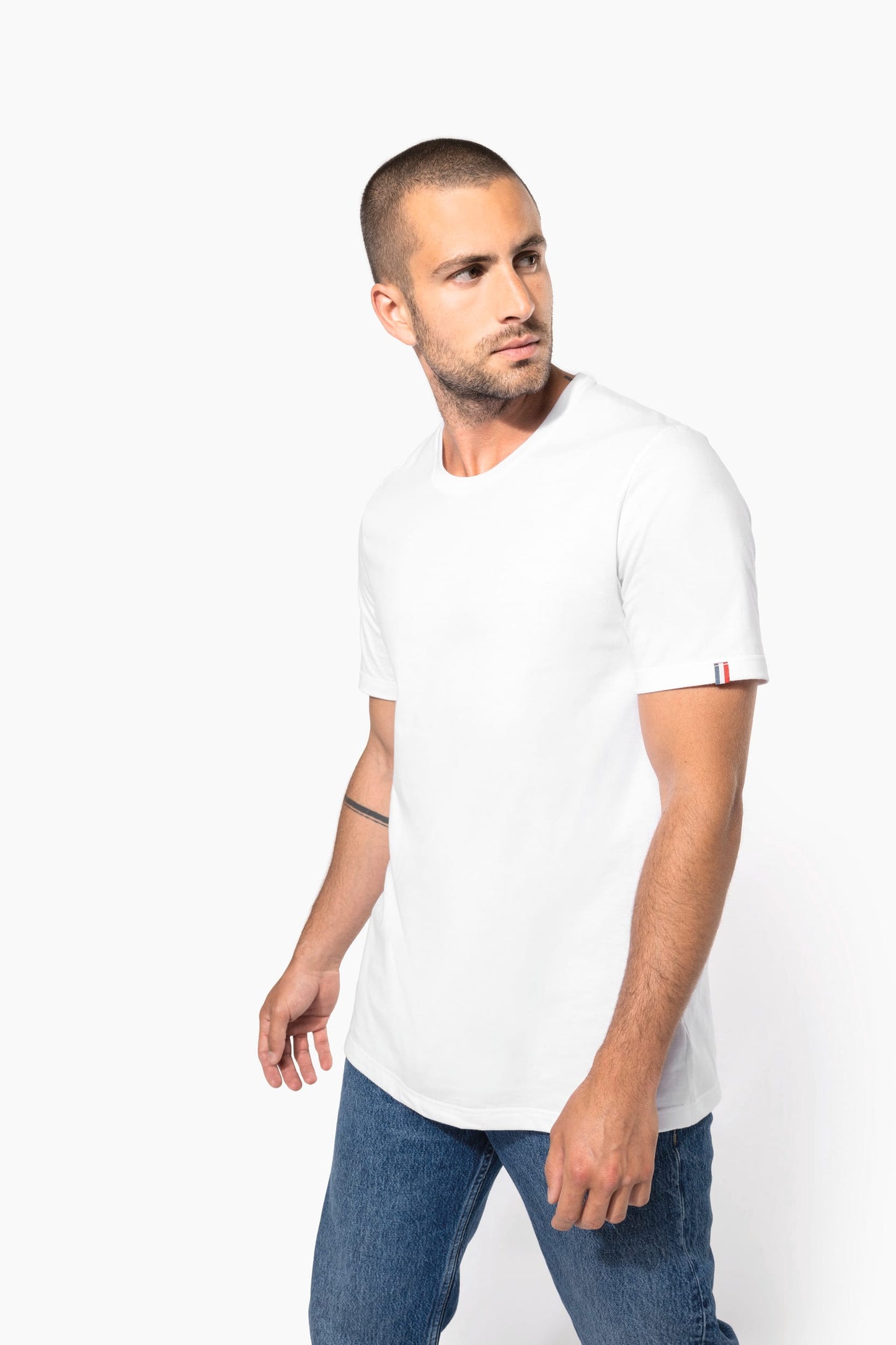 K3040 - Maglietta uomo Bio "ORIGINE FRANCIA GARANTITA"