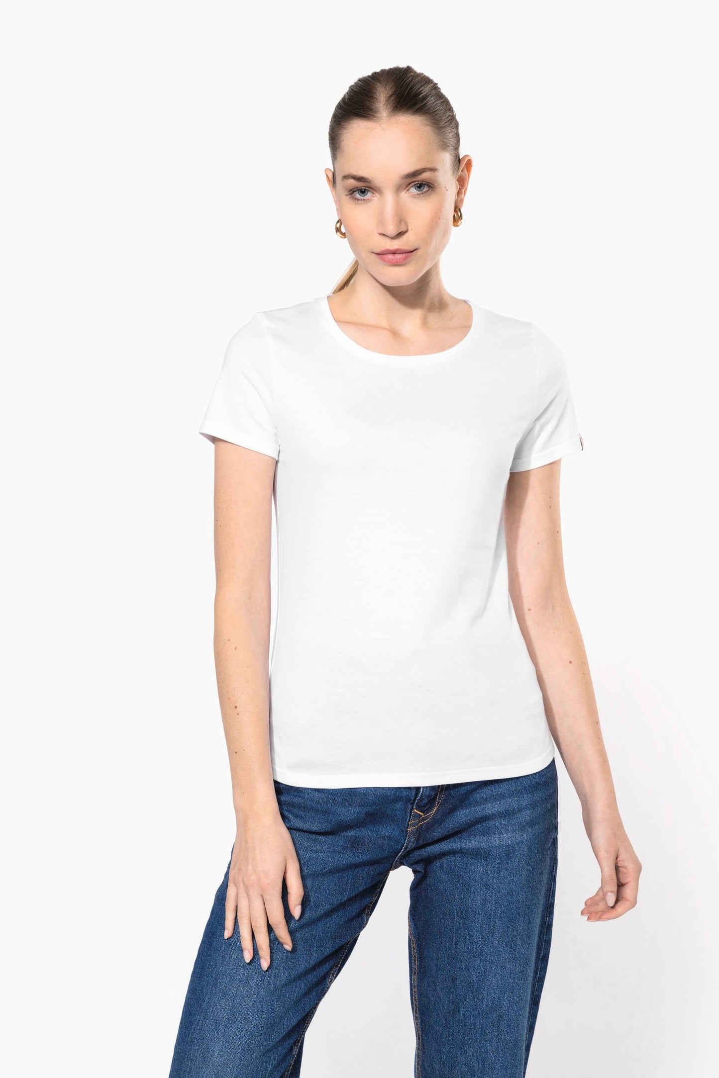 K3041C - Maglietta donna Bio "ORIGINE FRANCIA GARANTITA"