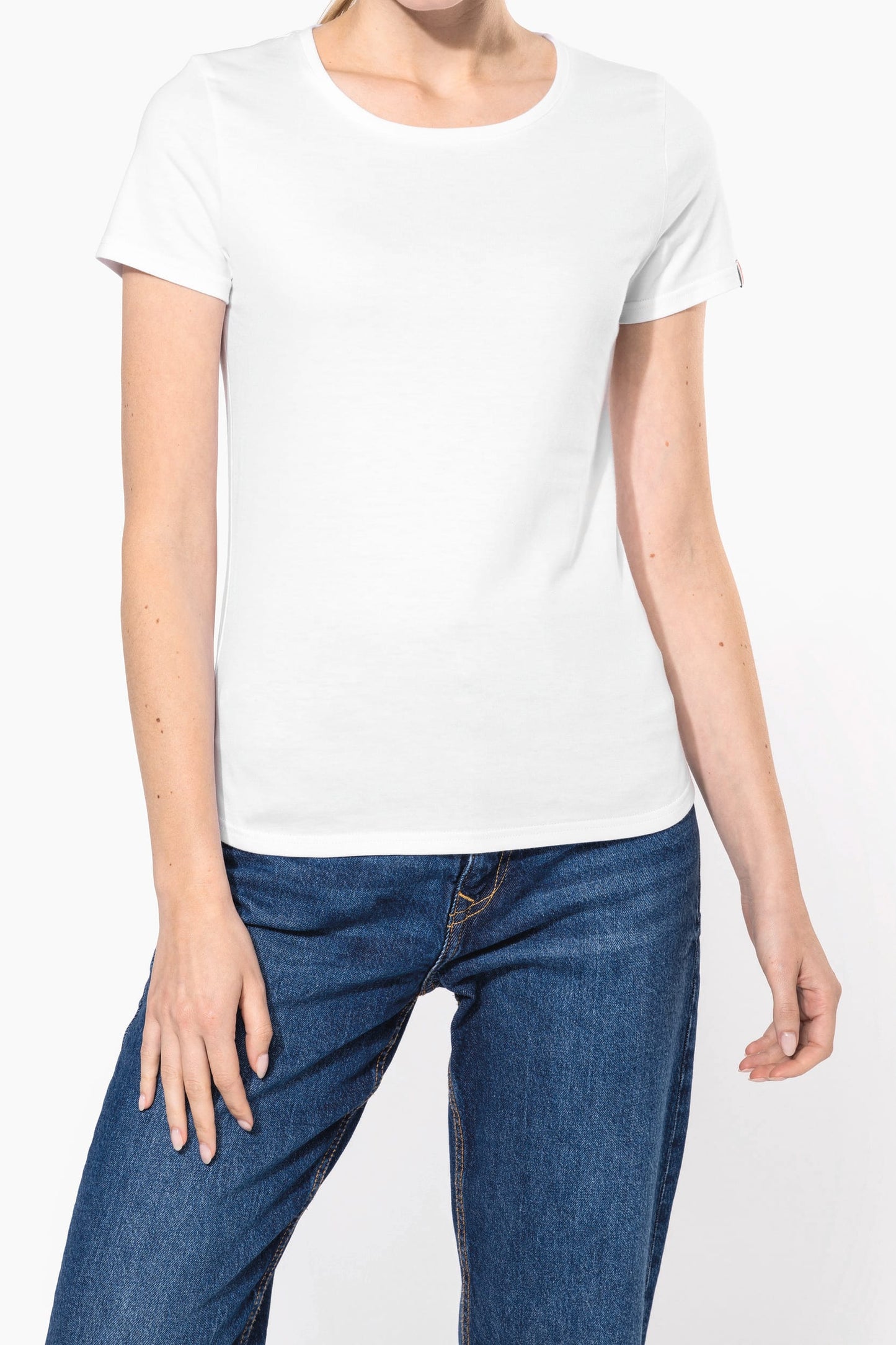 K3041 - Maglietta donna Bio "ORIGINE FRANCIA GARANTITA"
