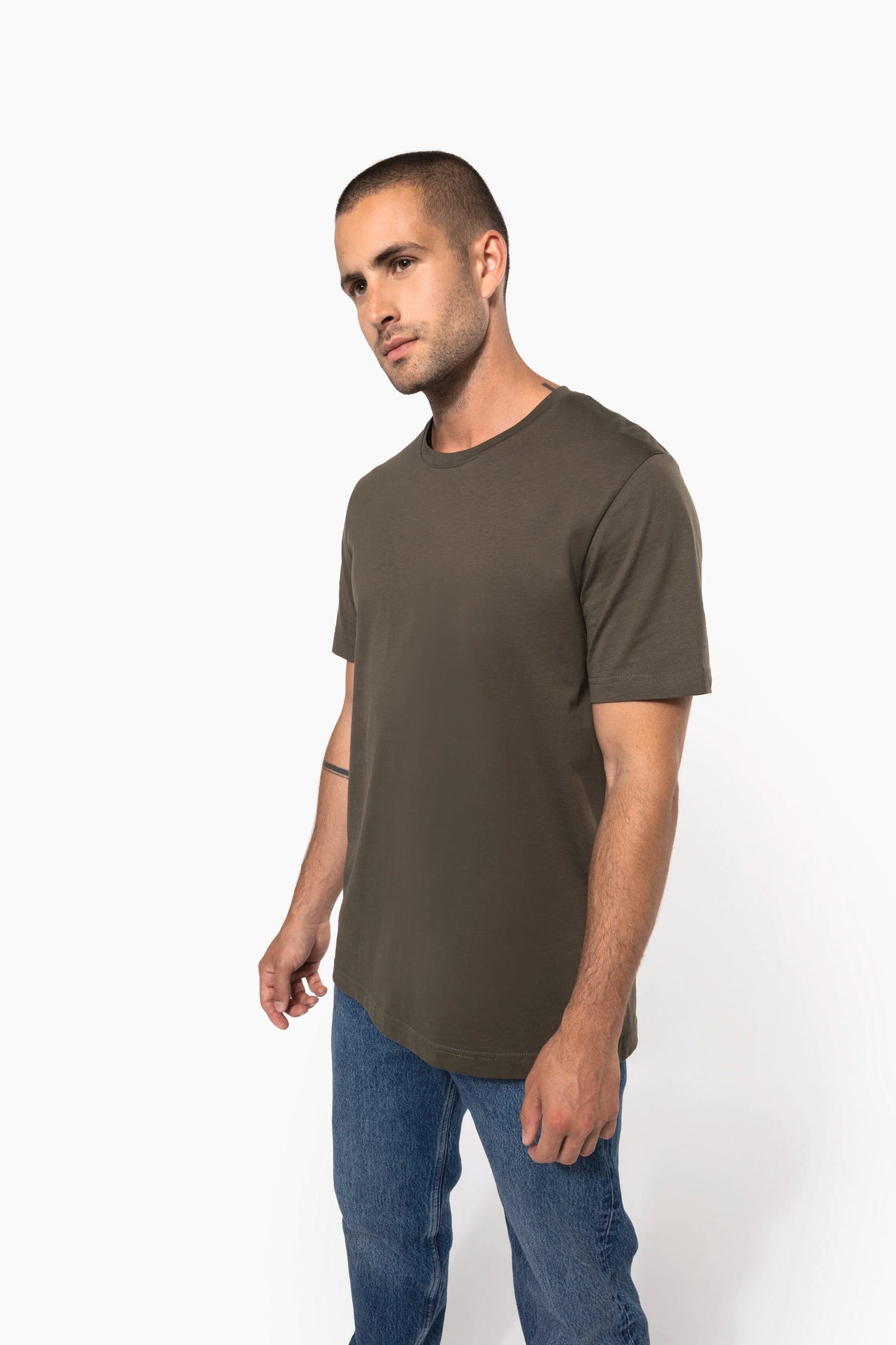 K356 - T-shirt uomo manica corta girocollo