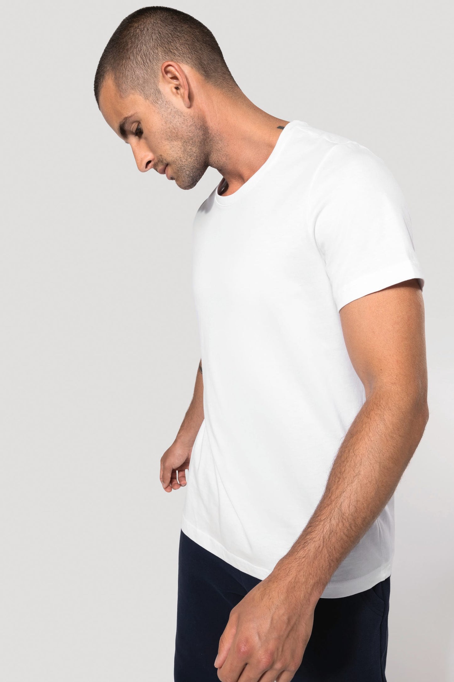 K356 - T-shirt uomo manica corta girocollo